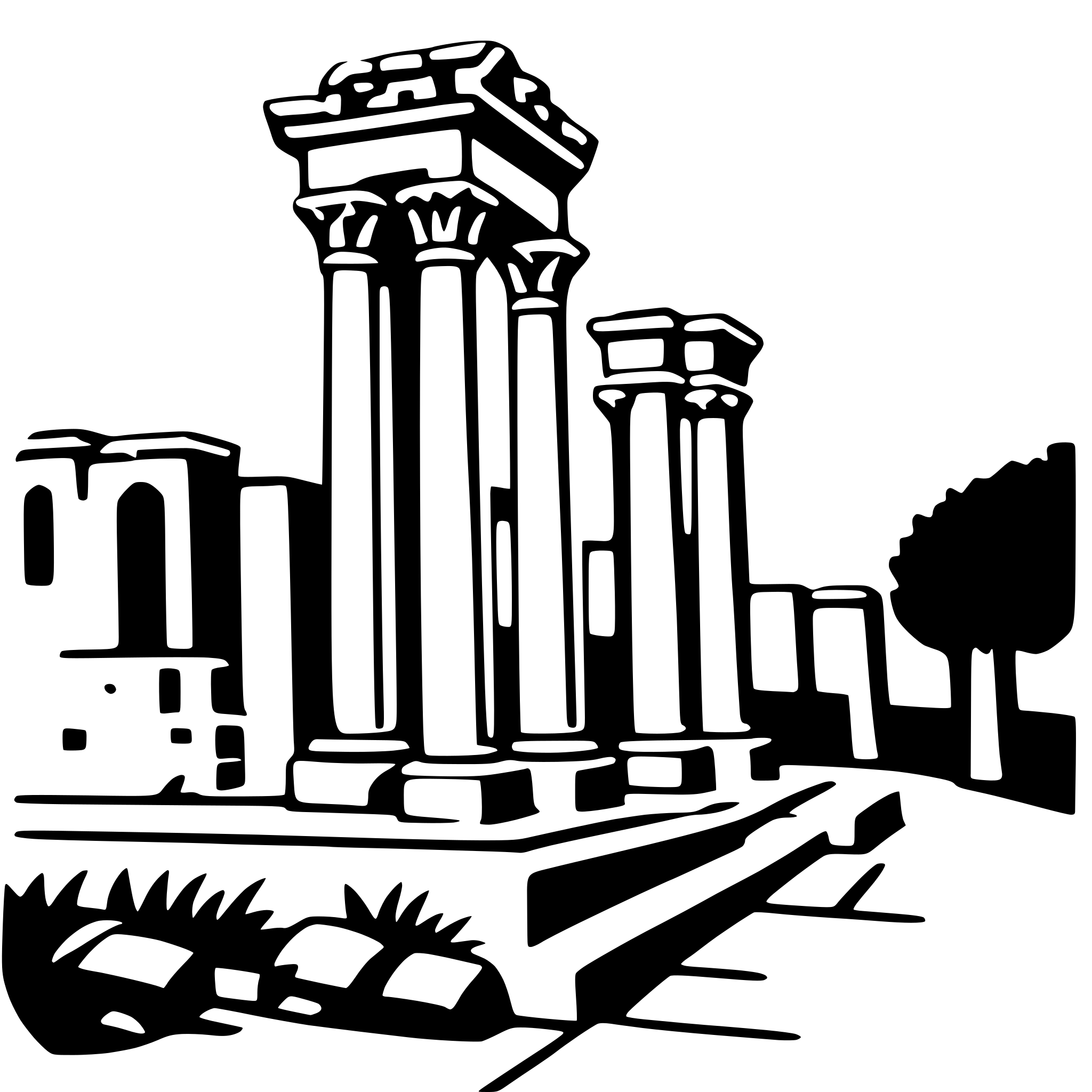 AI-generated SVG of a ephesus