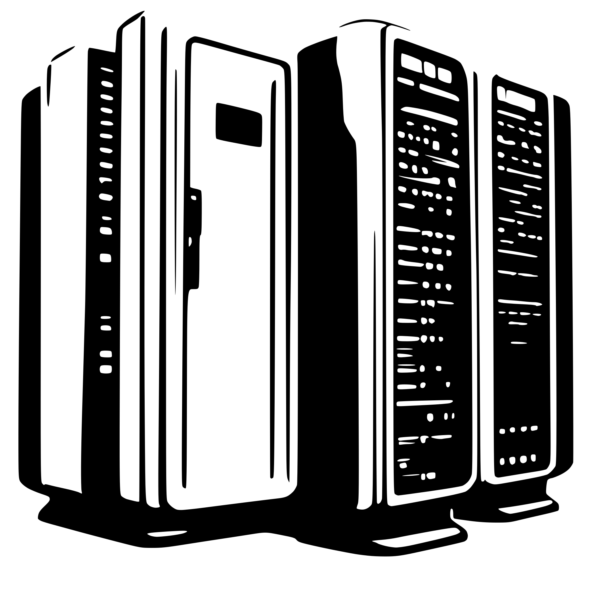 AI-generated SVG of a stylized supercomputer machine national resource modern