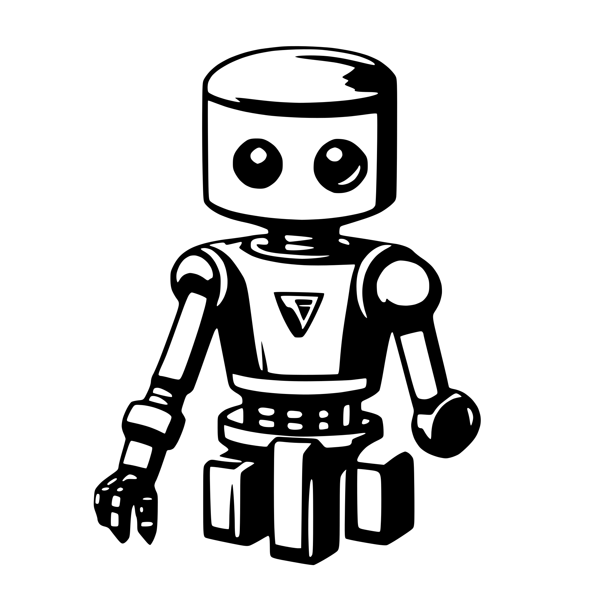 AI-generated SVG of a bot game