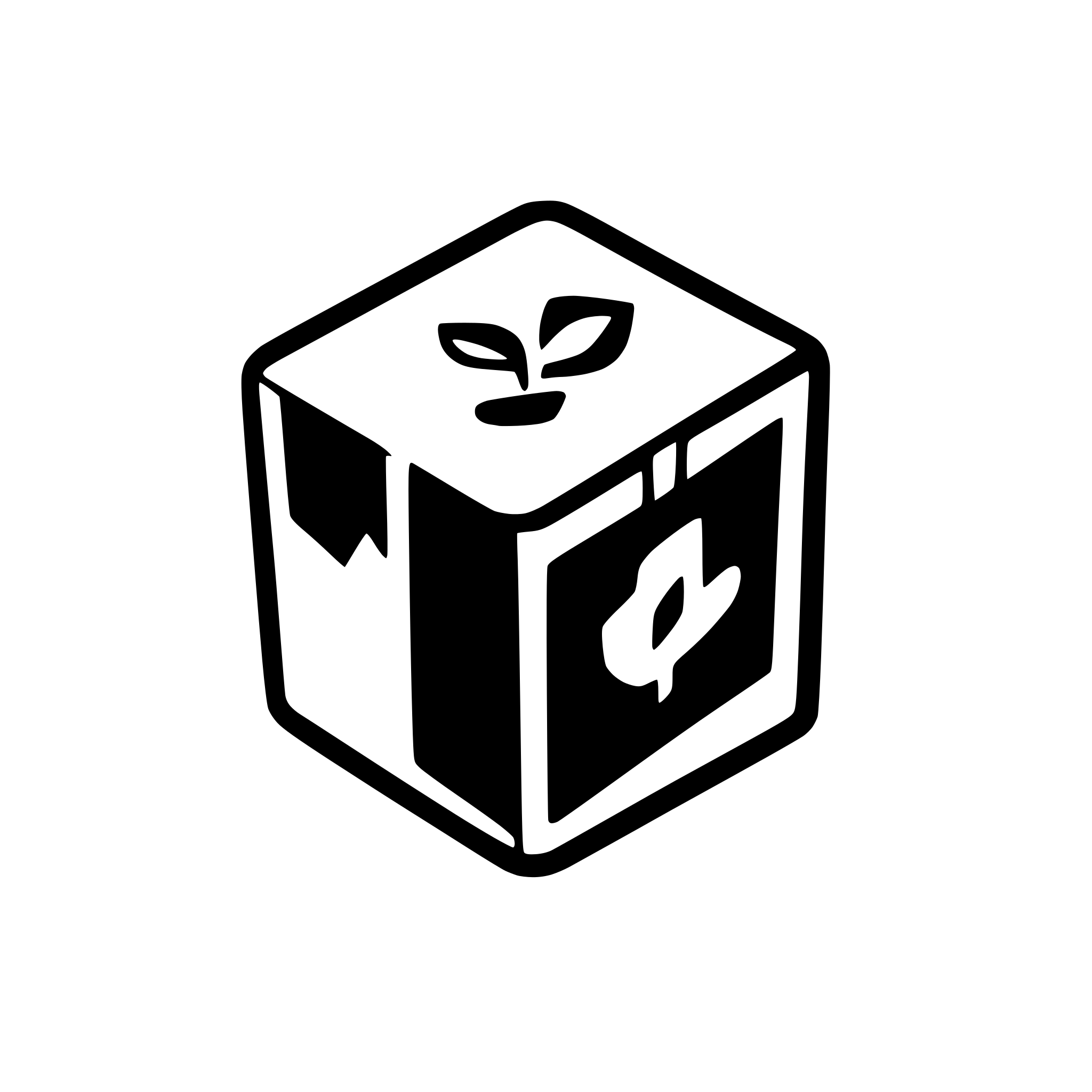 AI-generated SVG of a dollar sign on package box