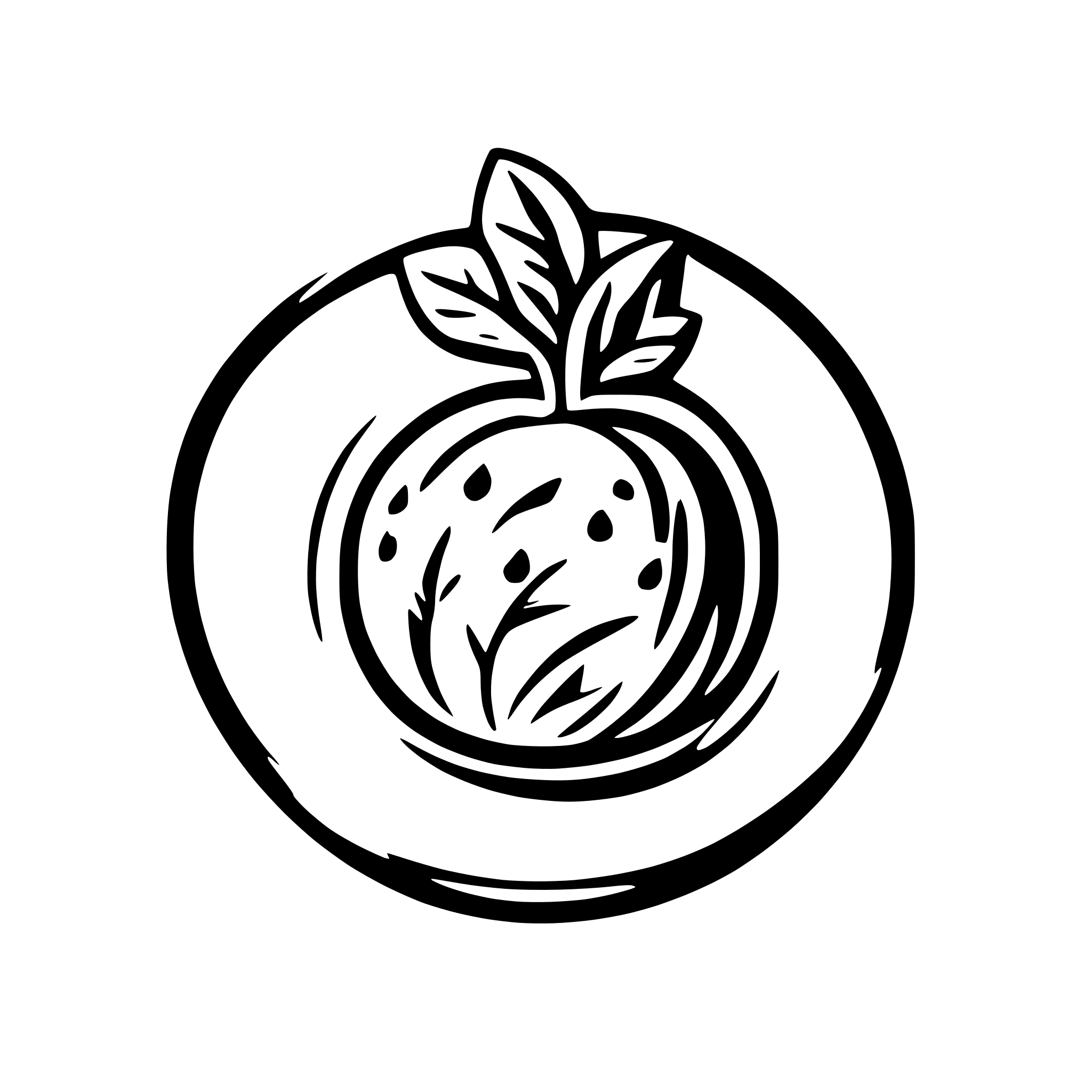AI-generated SVG of a 100% organic product fruits and vegetable for logo