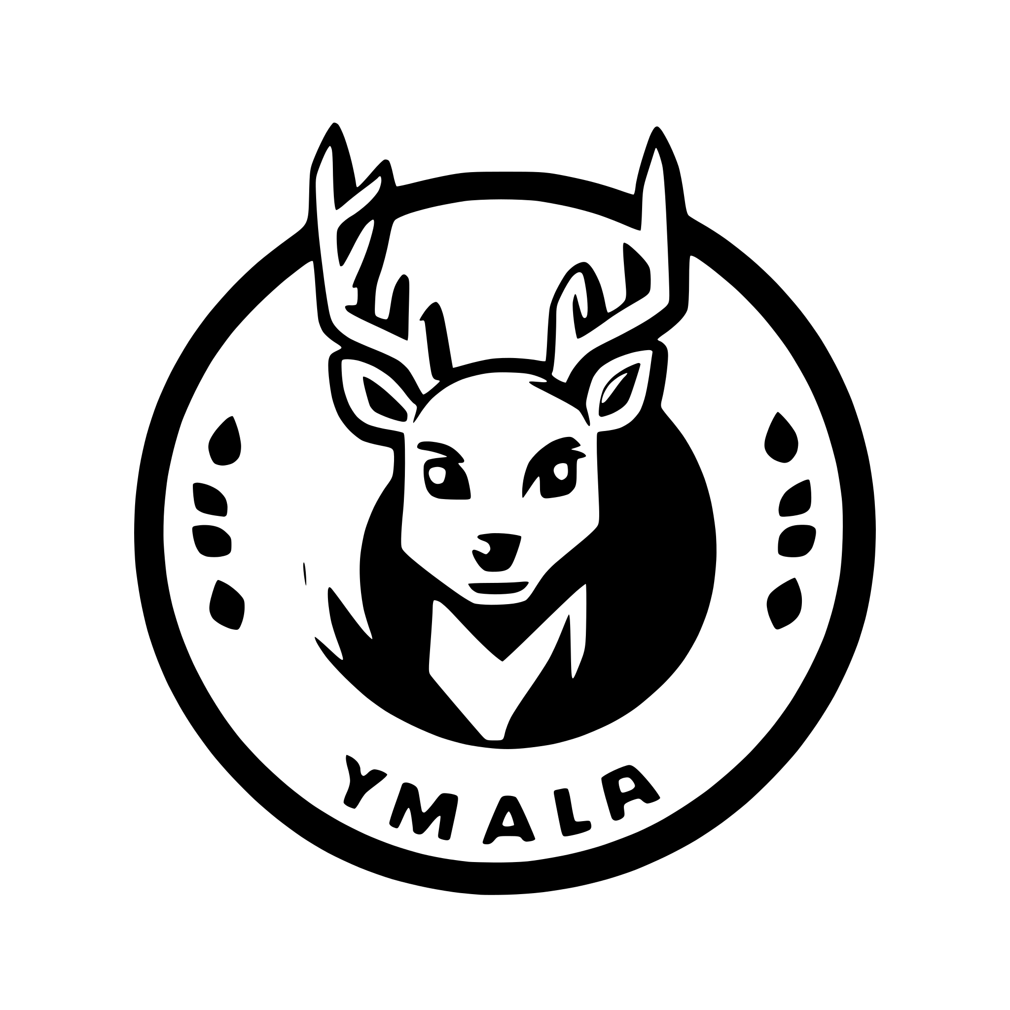 AI-generated SVG of a deermail.ca