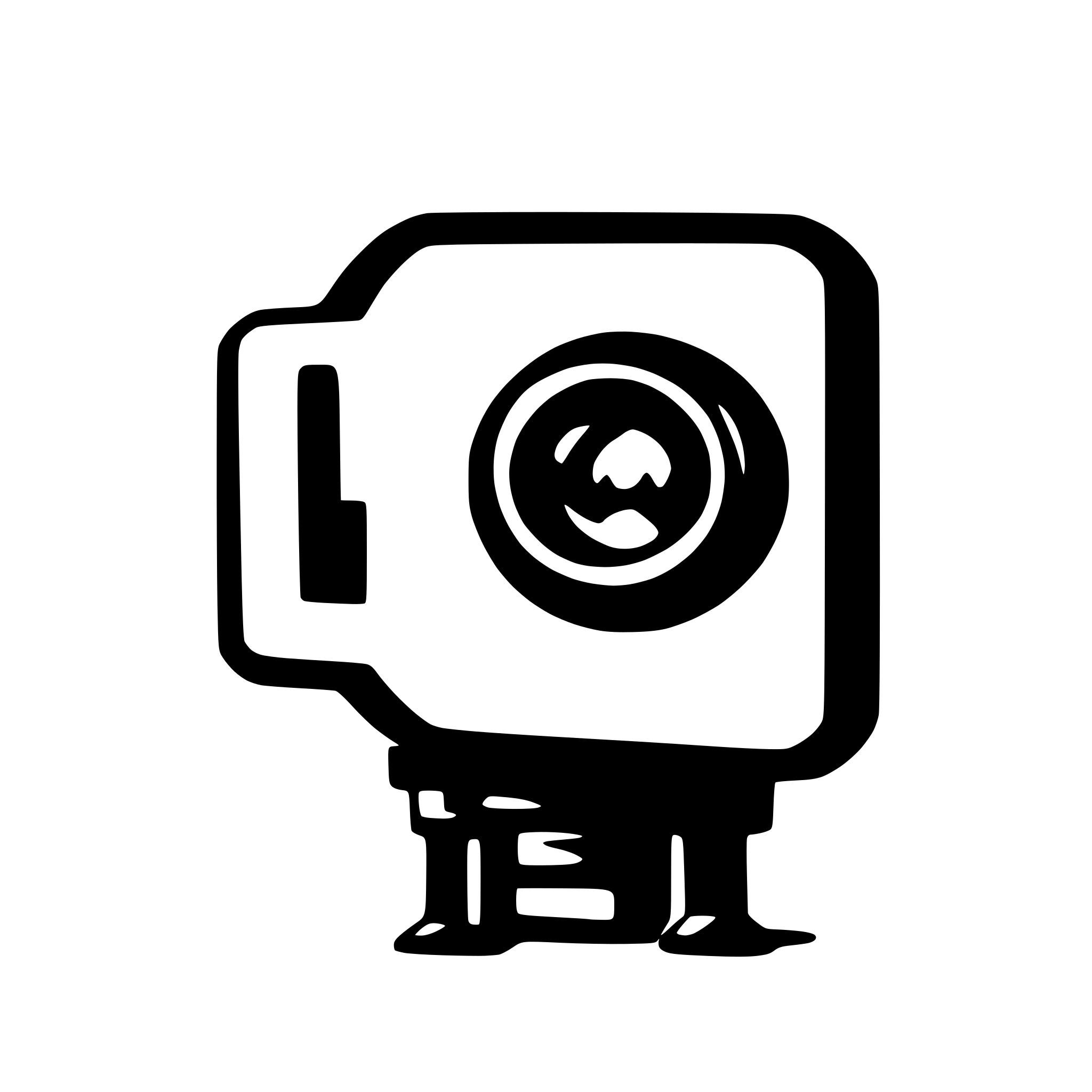 AI-generated SVG of a video icon