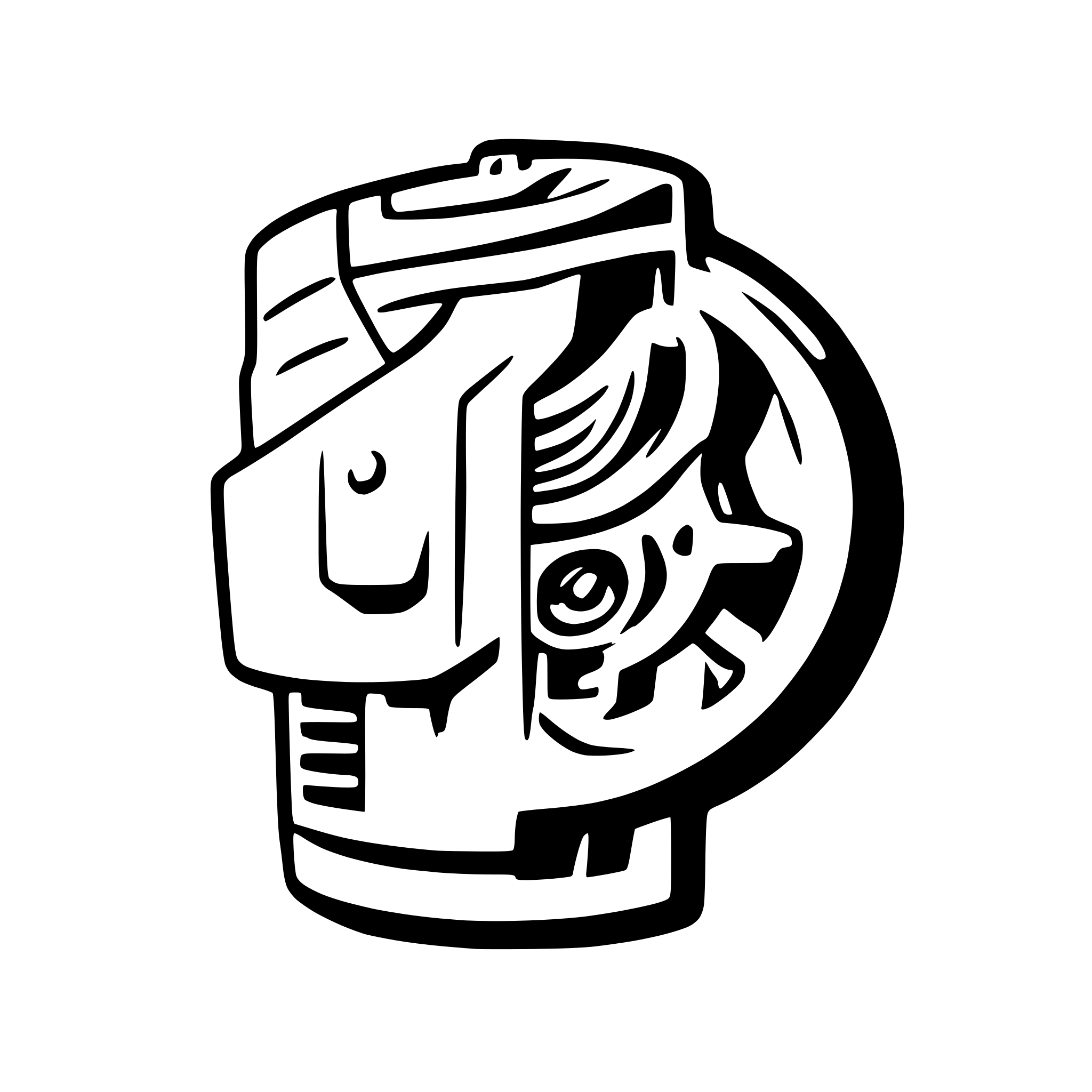 AI-generated SVG of a simple consept of motor engine