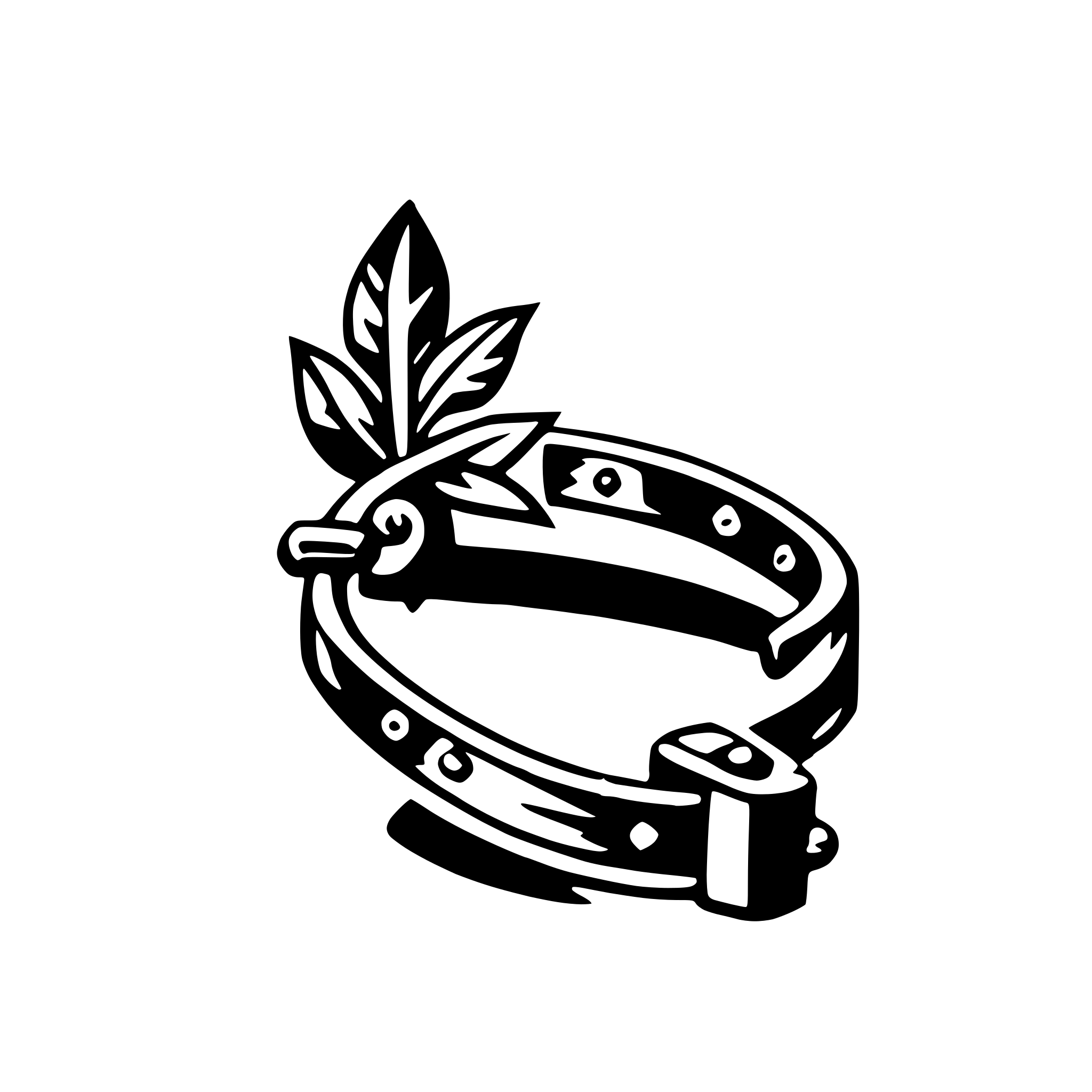 AI-generated SVG of a armlet