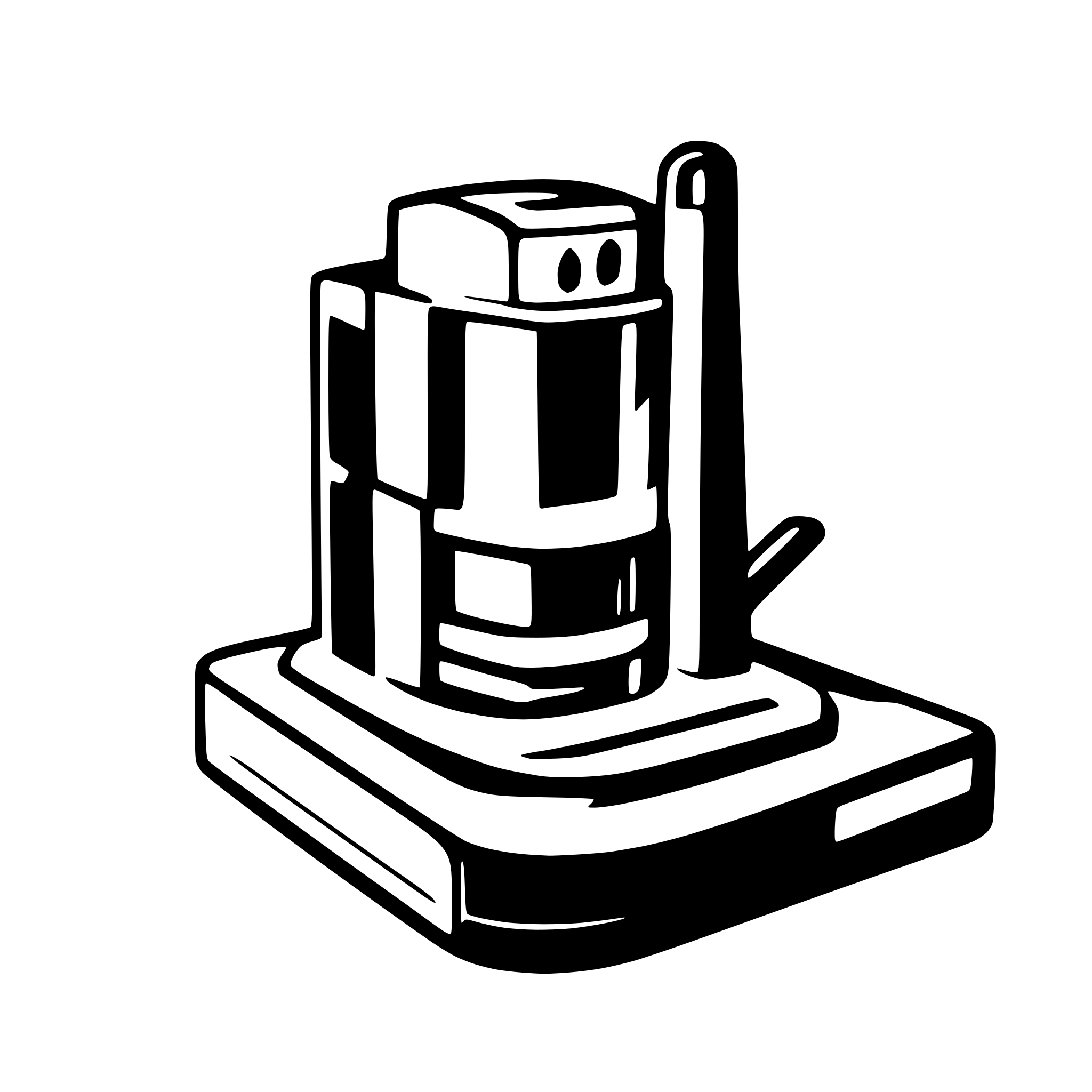 AI-generated SVG of 'a simple wood router'