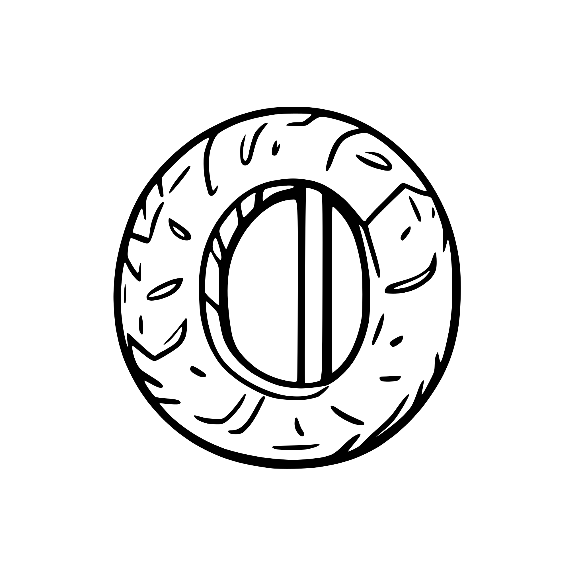AI-generated SVG of a A pretzel in the shape of the number 8