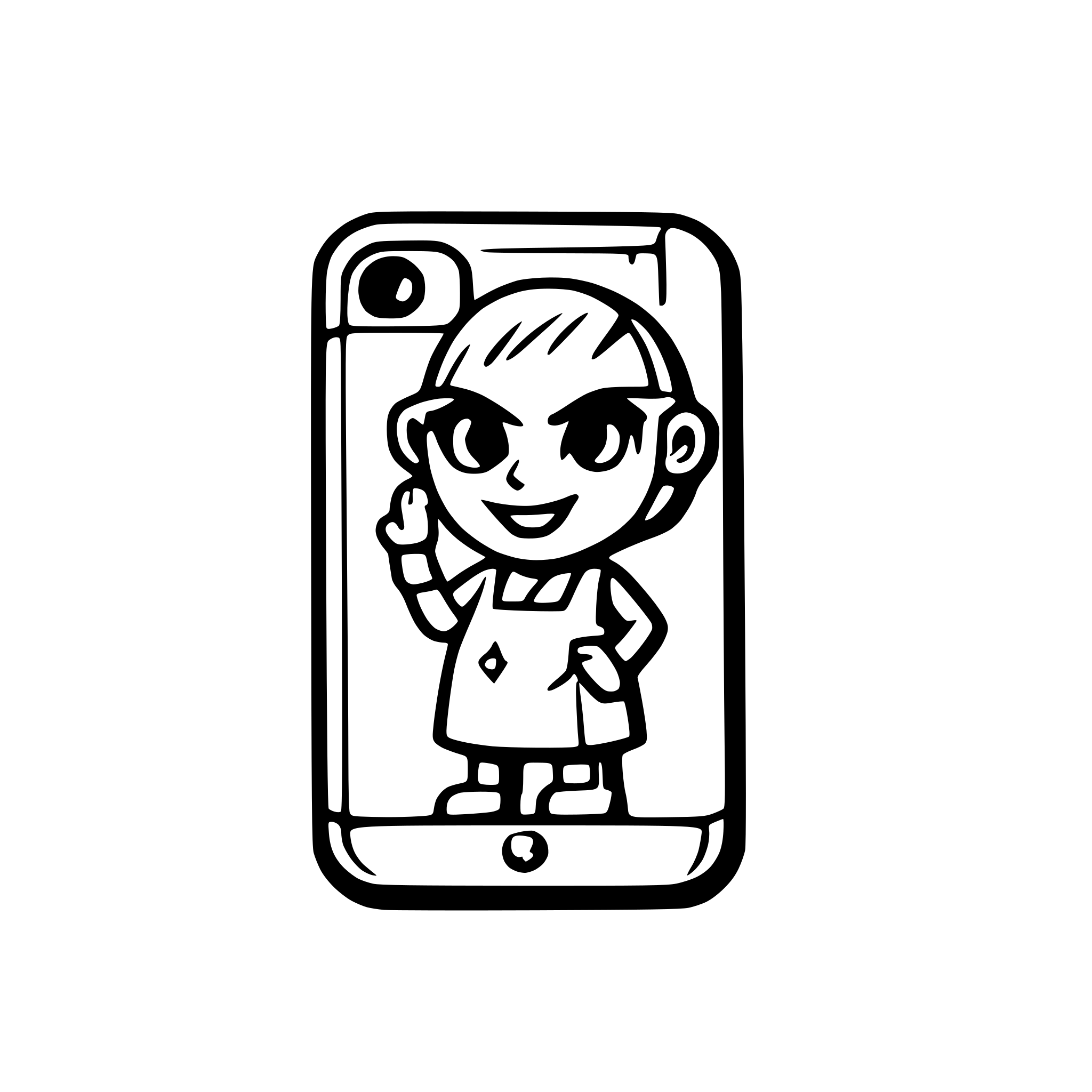 AI-generated SVG of a Logo for phone repairing shop,minimalistic,luxury,