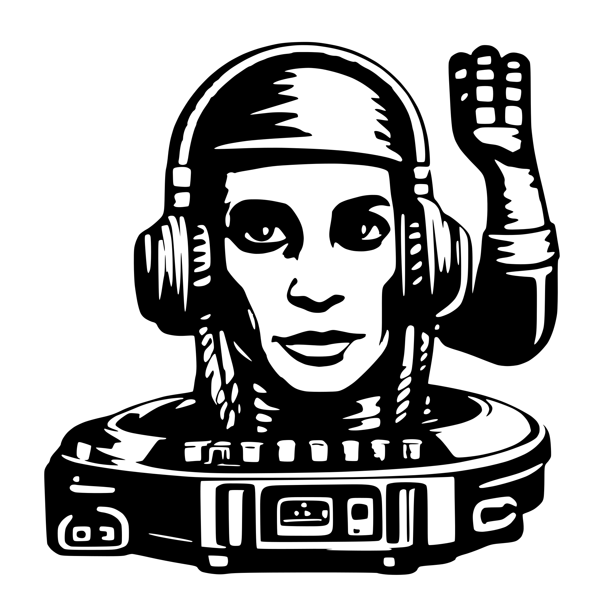 AI-generated SVG of 'DJ cobra Belém'