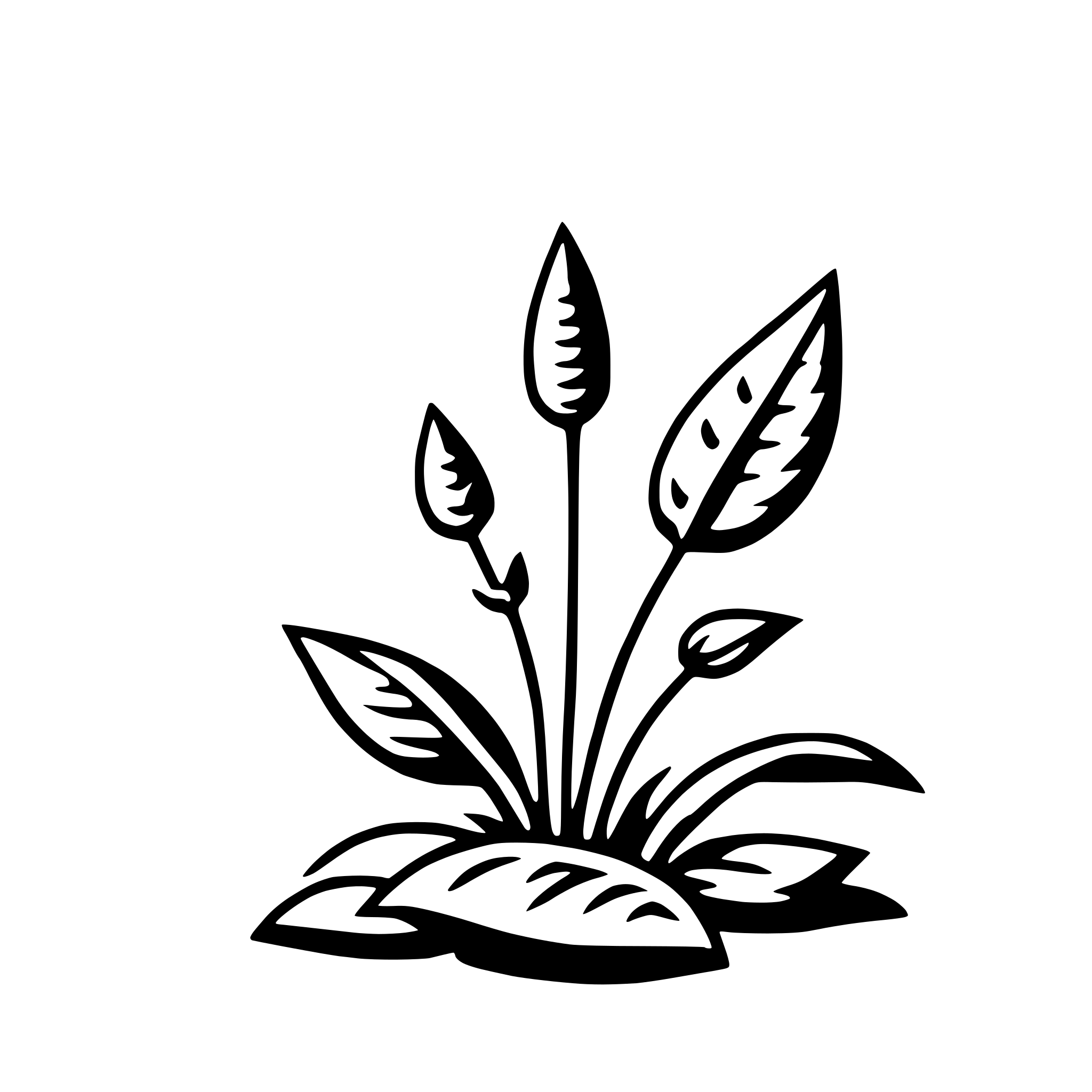 AI-generated SVG of a fresco