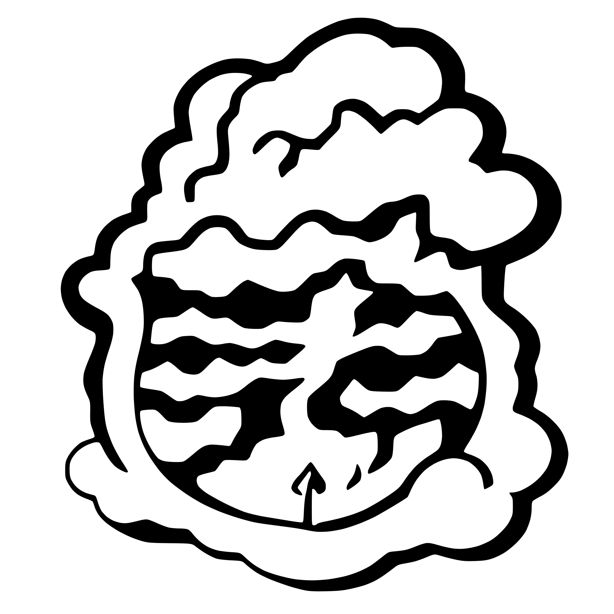 AI-generated SVG of a CLOUDS AS FIRE