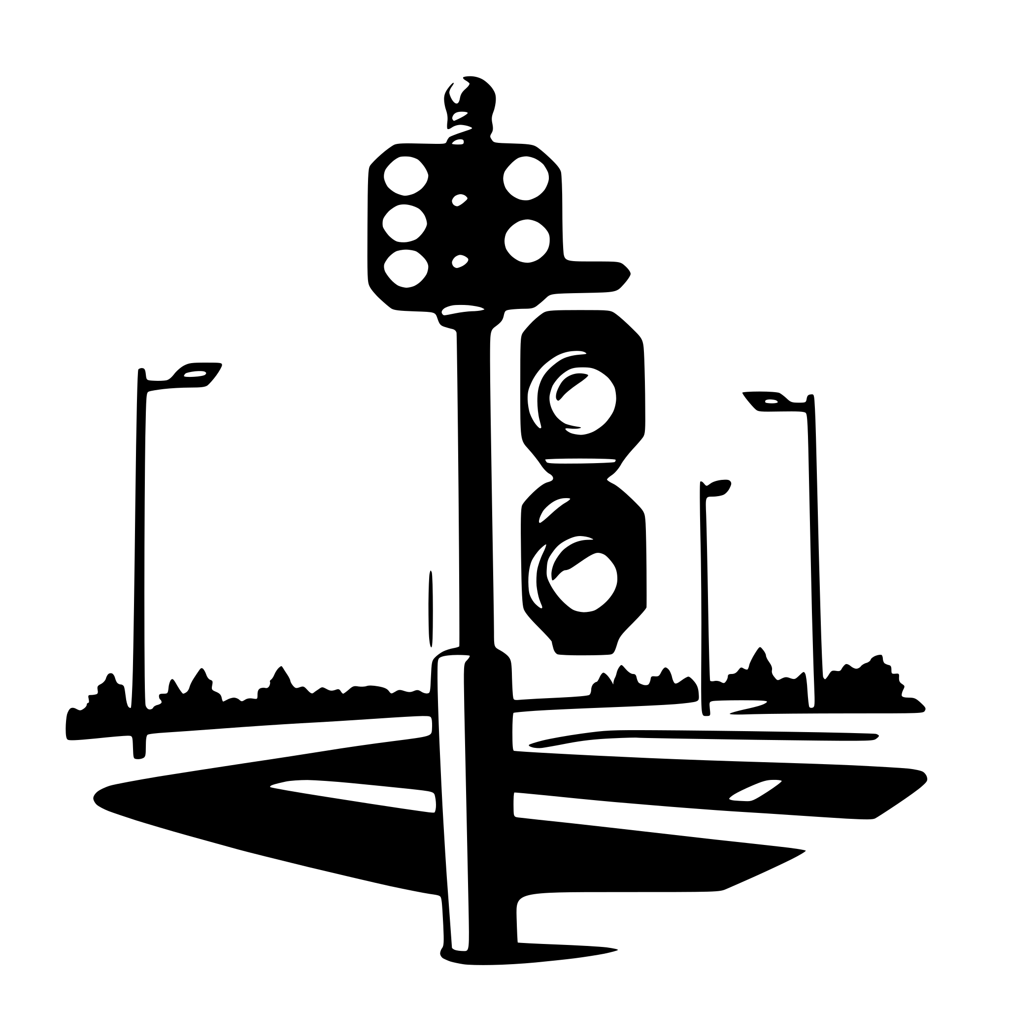 AI-generated SVG of a traffic light
