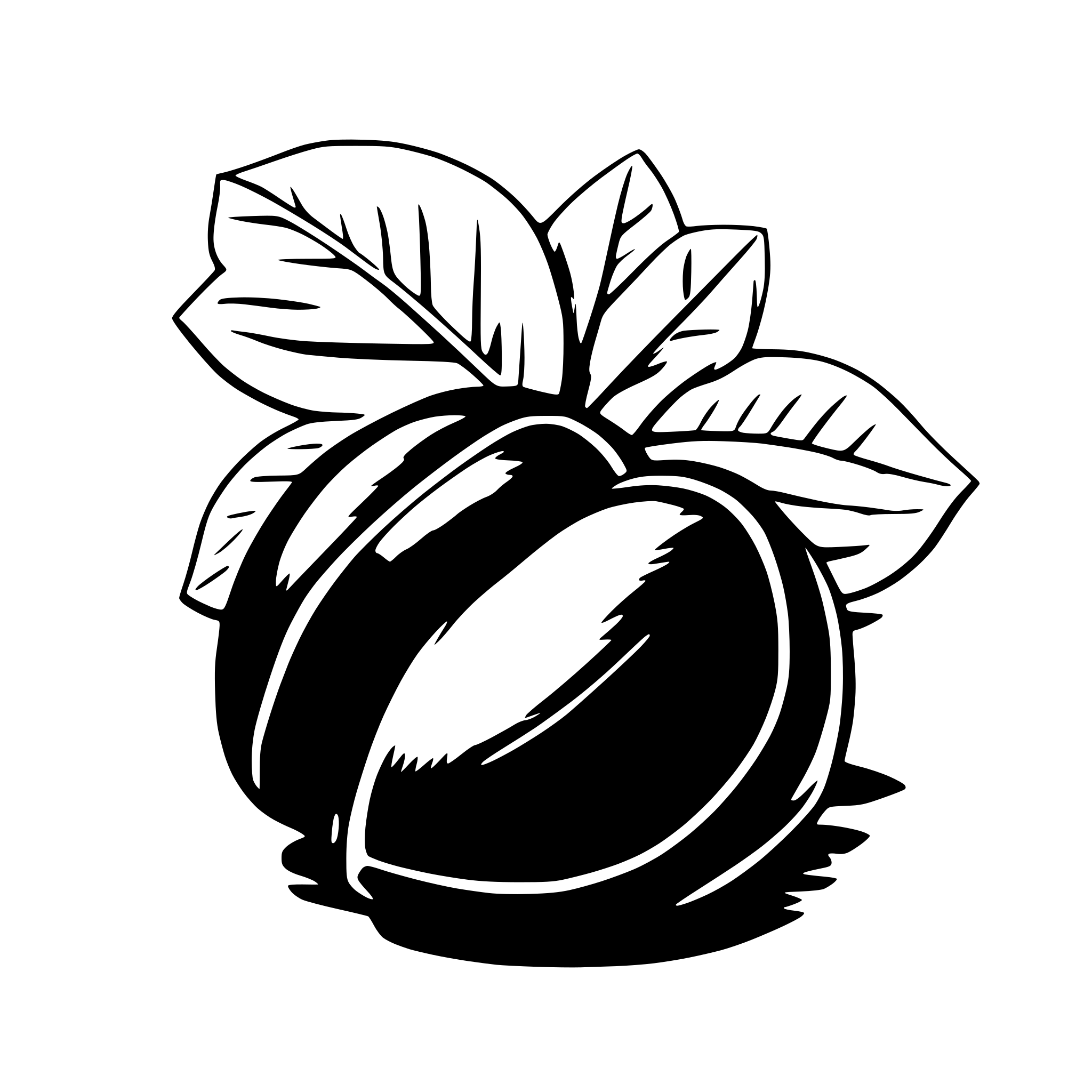 AI-generated SVG of 'chestnut'