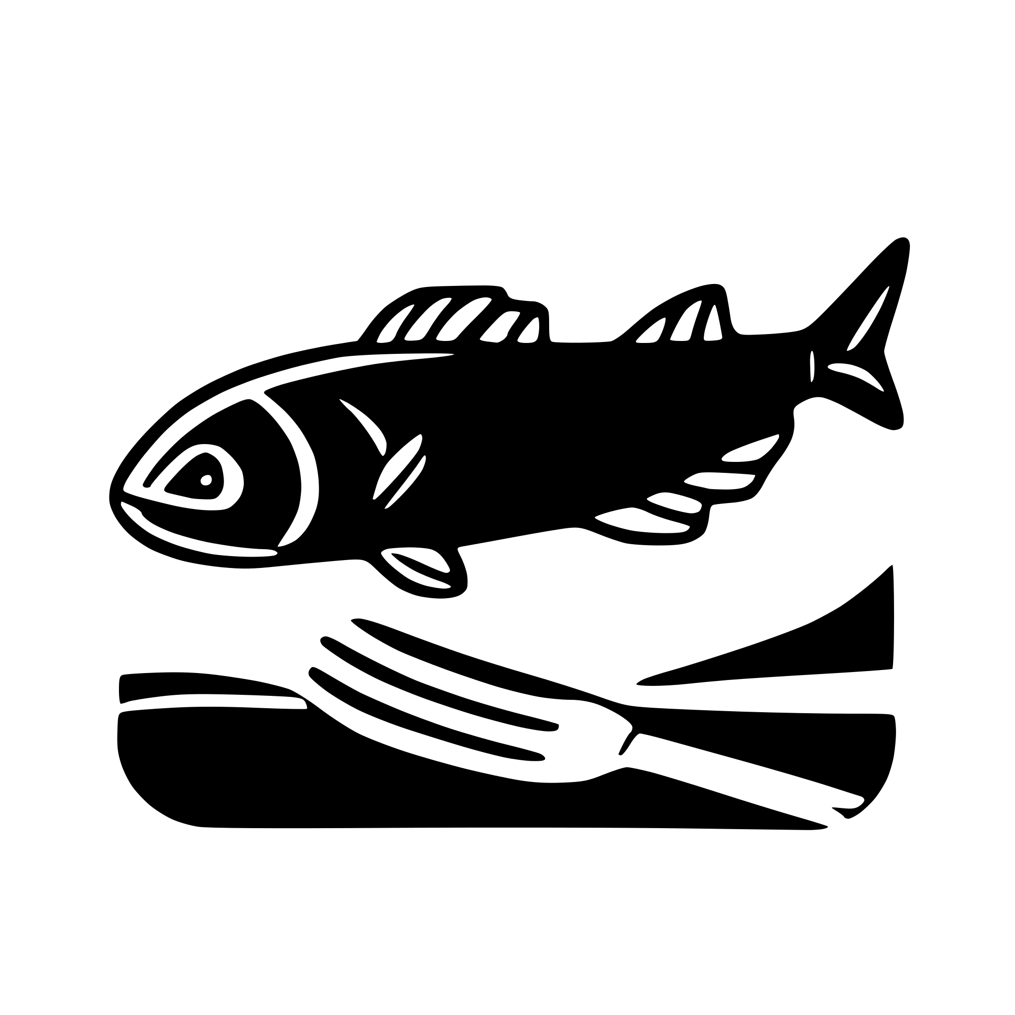 AI-generated SVG of a gourmet seafood products