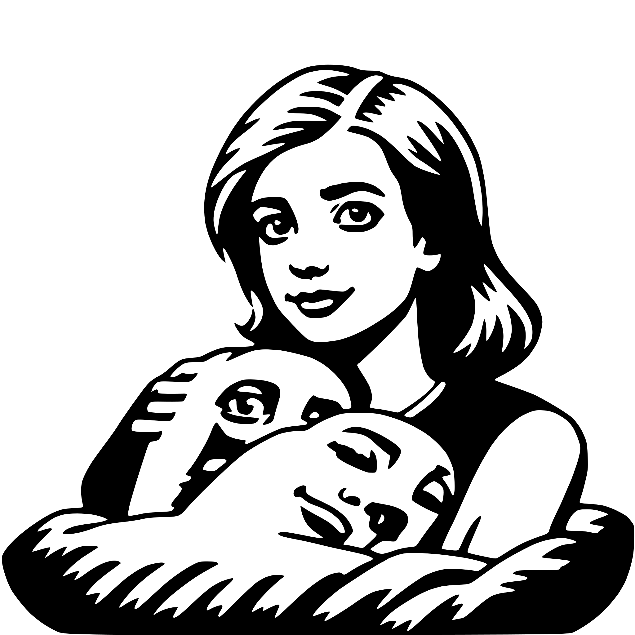 AI-generated SVG of a sunrise snuggle