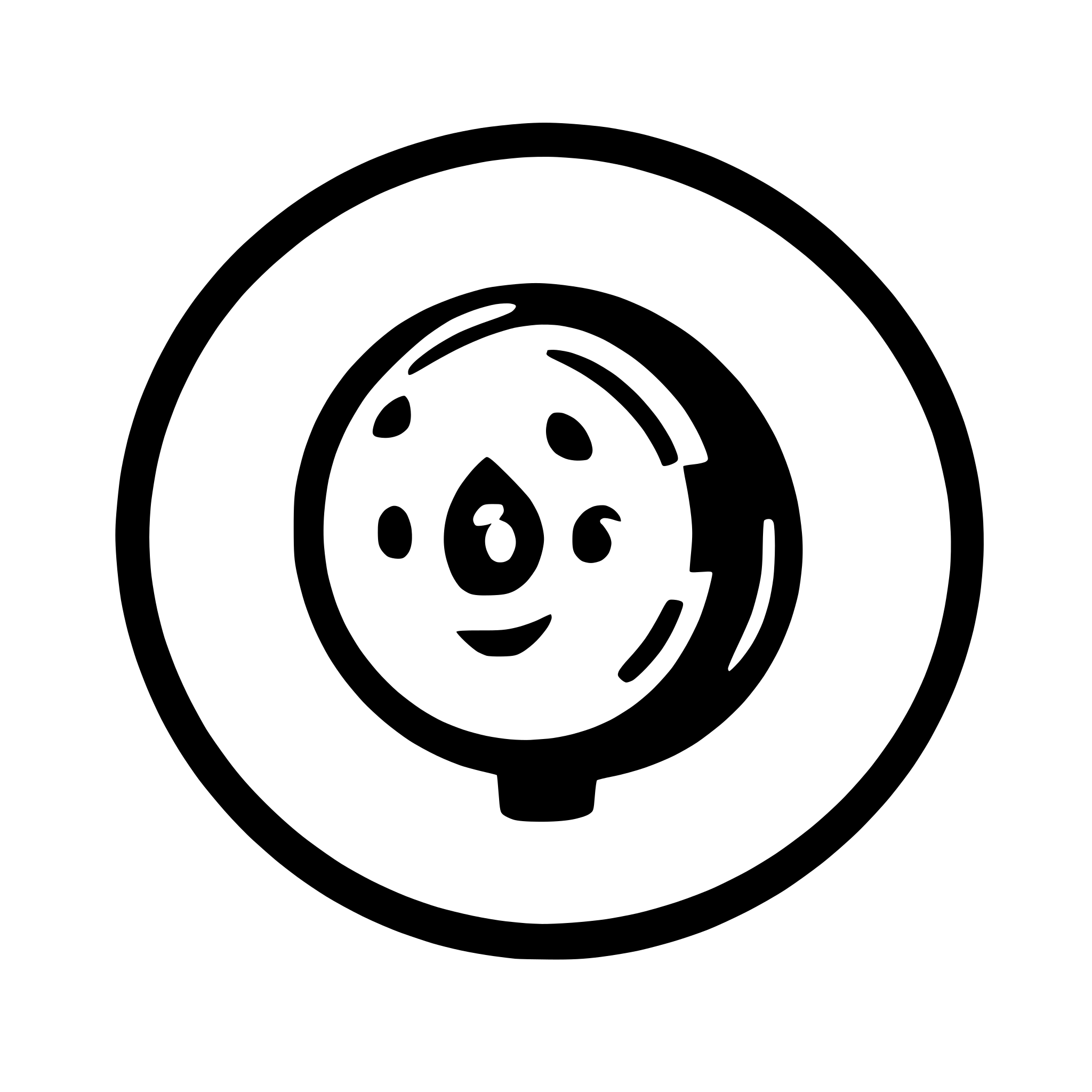 AI-generated SVG of a echo icon