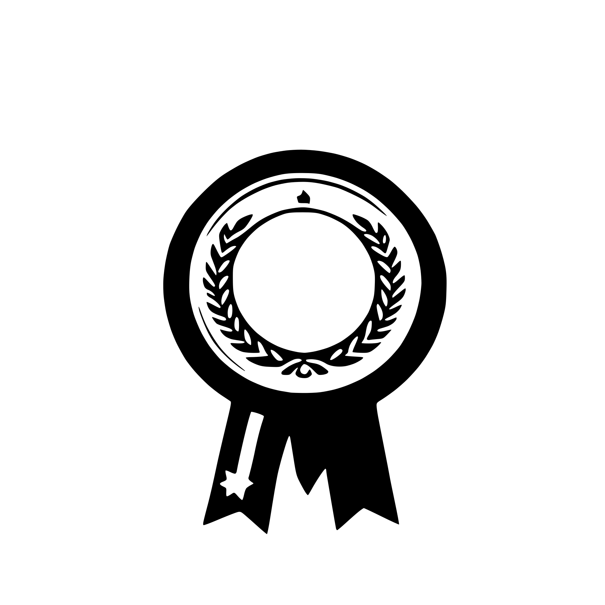 AI-generated SVG of 'gold medal'