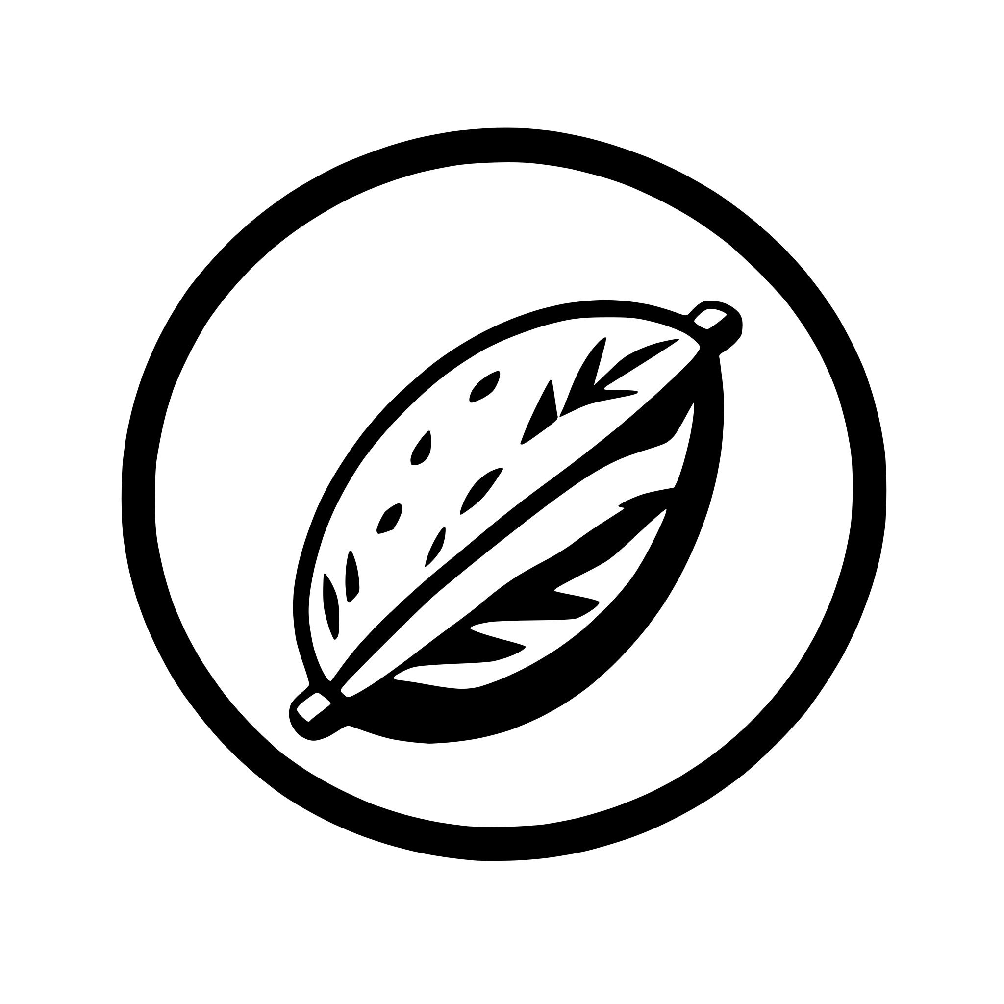 AI-generated SVG of a peacan