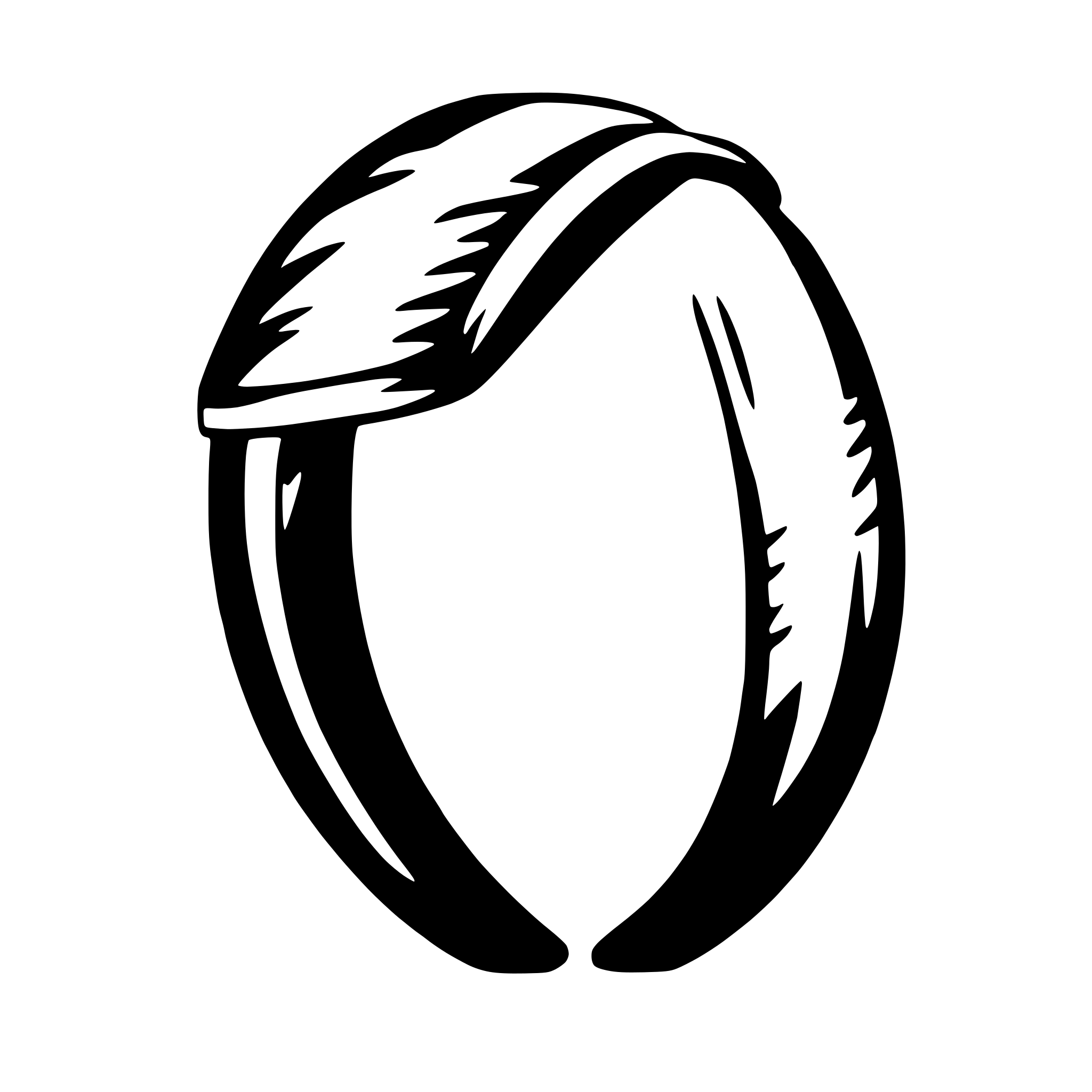 AI-generated SVG of a hairband