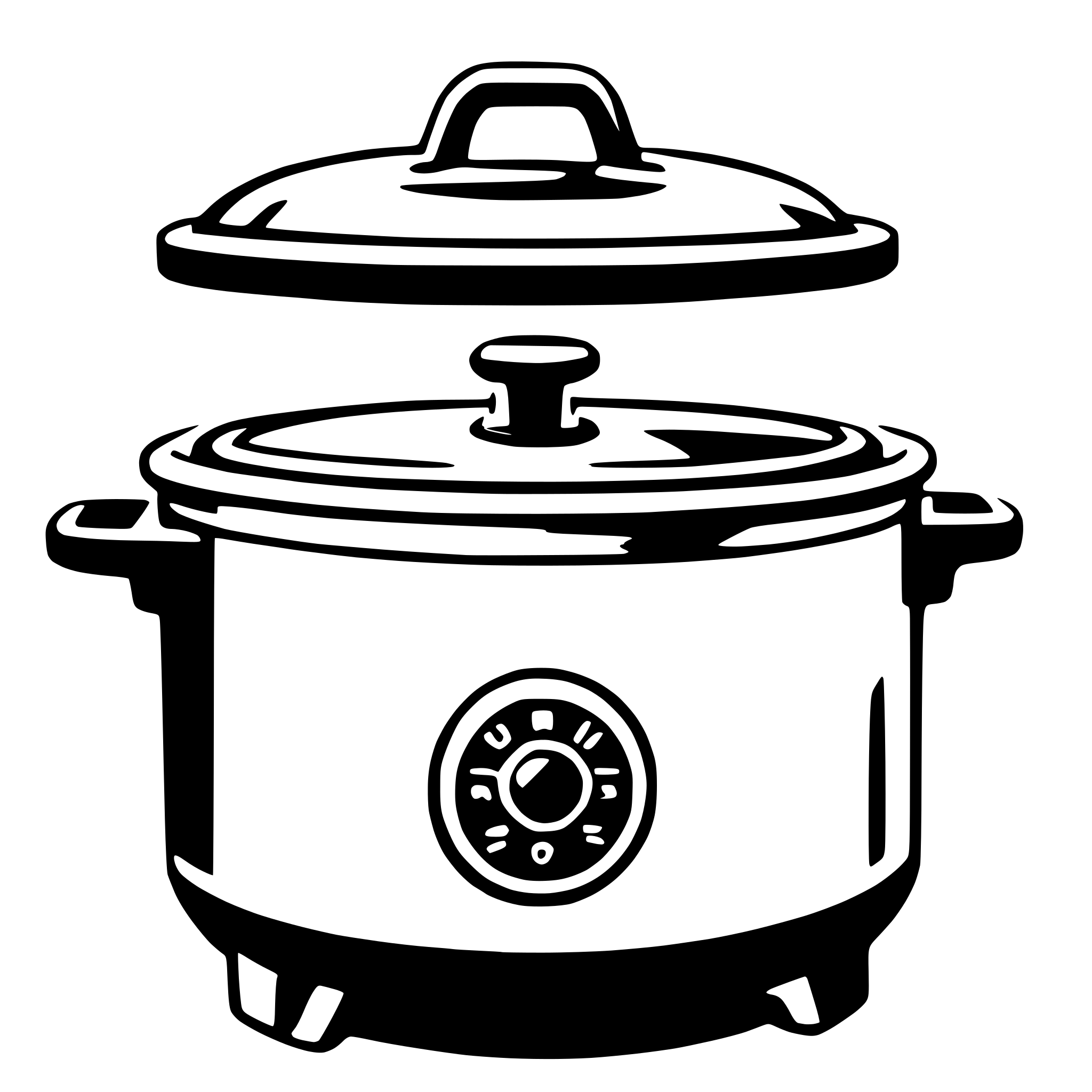 AI-generated SVG of a crockpot