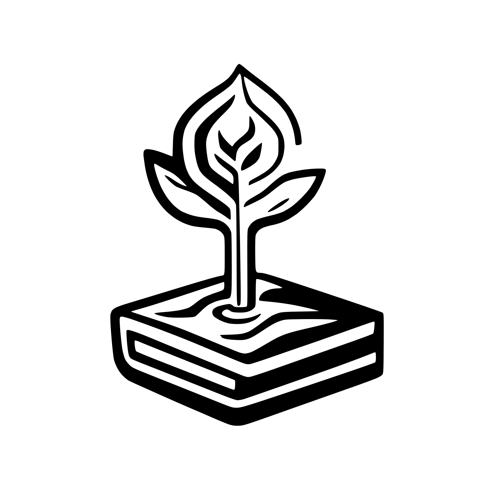 AI-generated SVG of a a minimalist and elegant logo for 'Fountain of Inspiration', featuring a stylized fountain made of flowing ink or water, merging with abstract book pages or lightbulb shapes. The design uses deep blue and gold gradients, symbolizing creativity and wisdom. Negative space forms a pen or brain silhouette. Clean vector style, suitable for intellectual and creative brands.