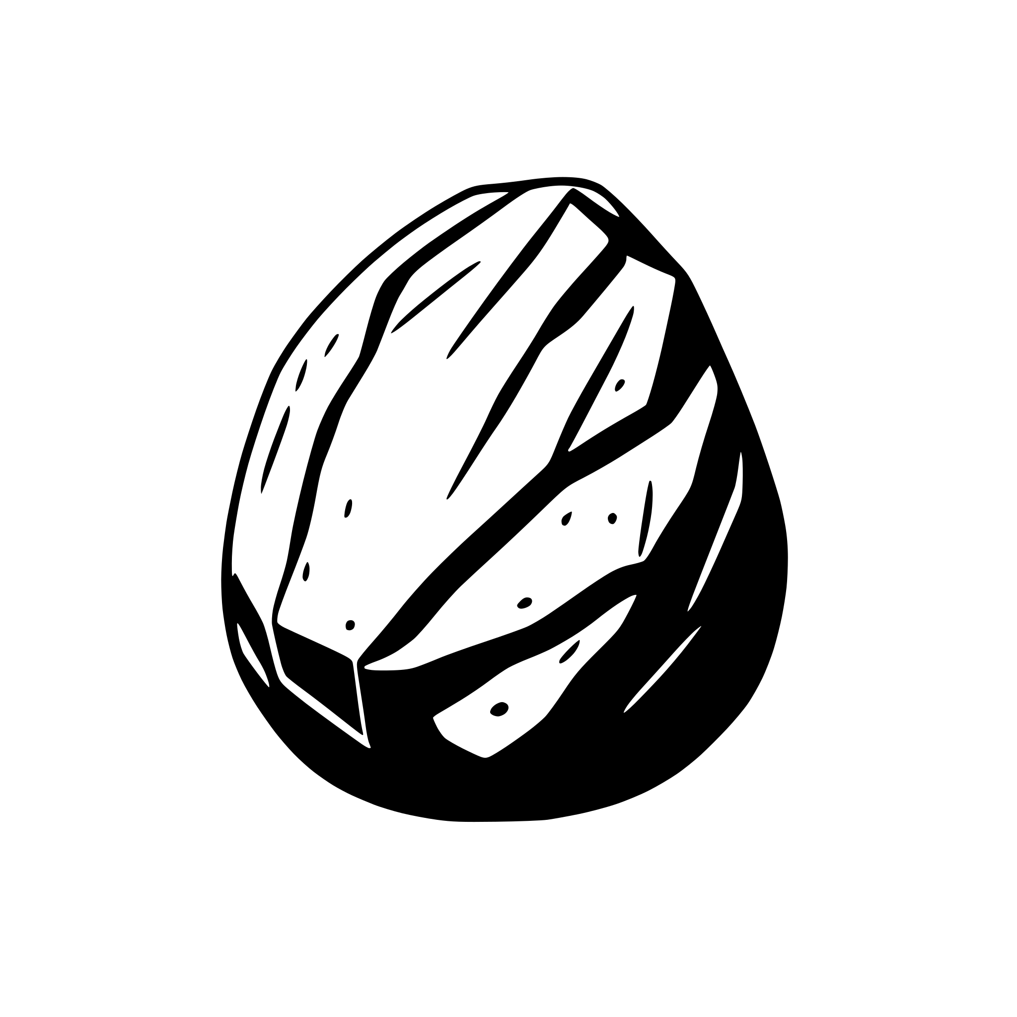 AI-generated SVG of a Pencil writing lines on a boulder like its a journal