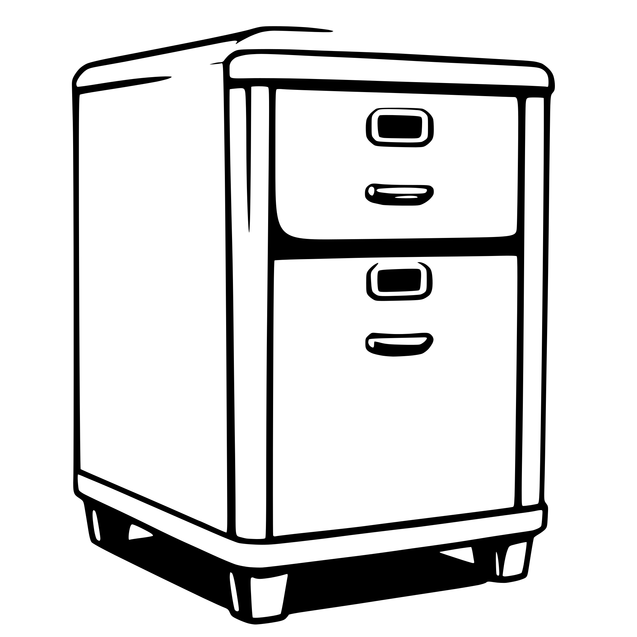 AI-generated SVG of 'filing cabinet'