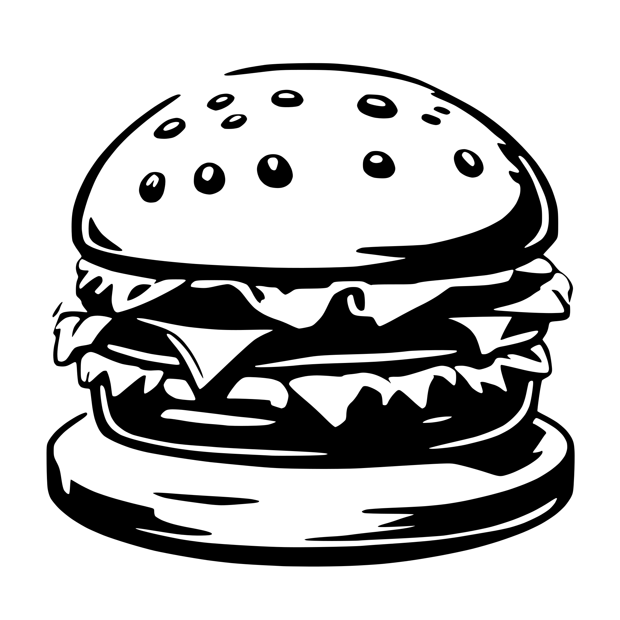 AI-generated SVG of 'hamburguer button'