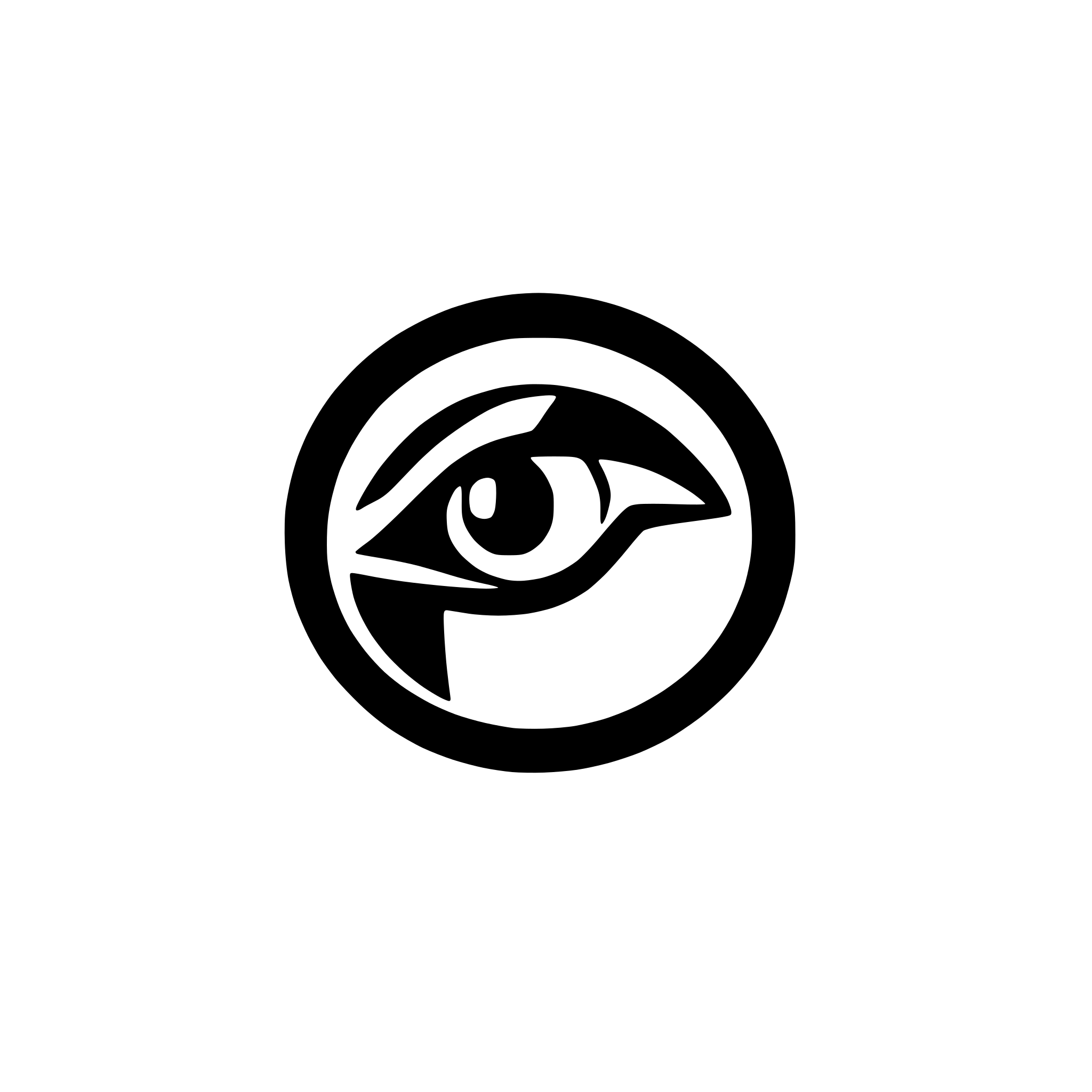 AI-generated SVG of a 3rd eye