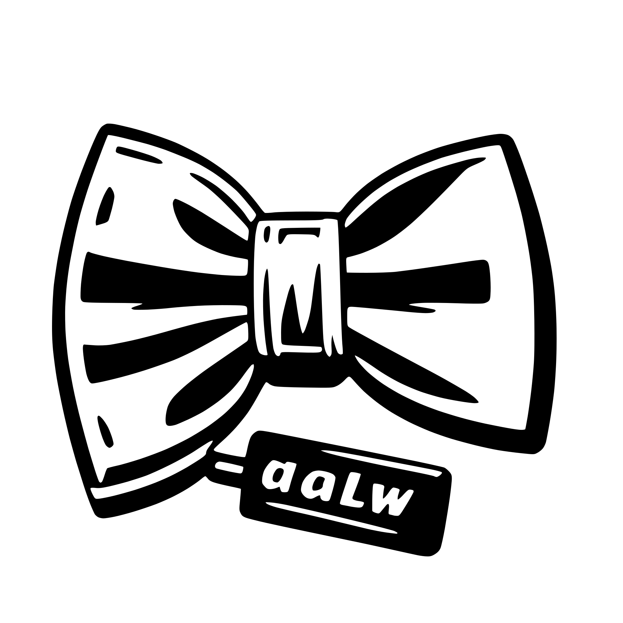 AI-generated SVG of a bow tie