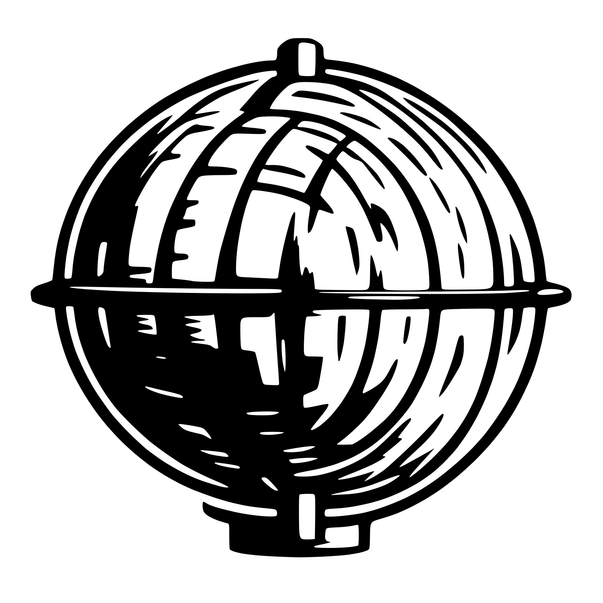 AI-generated SVG of '"A black and red magnetic sphere with energy lines circling it. Toon Shader with bold outlines and a glowing magnetic field effect surrounding the sphere."'