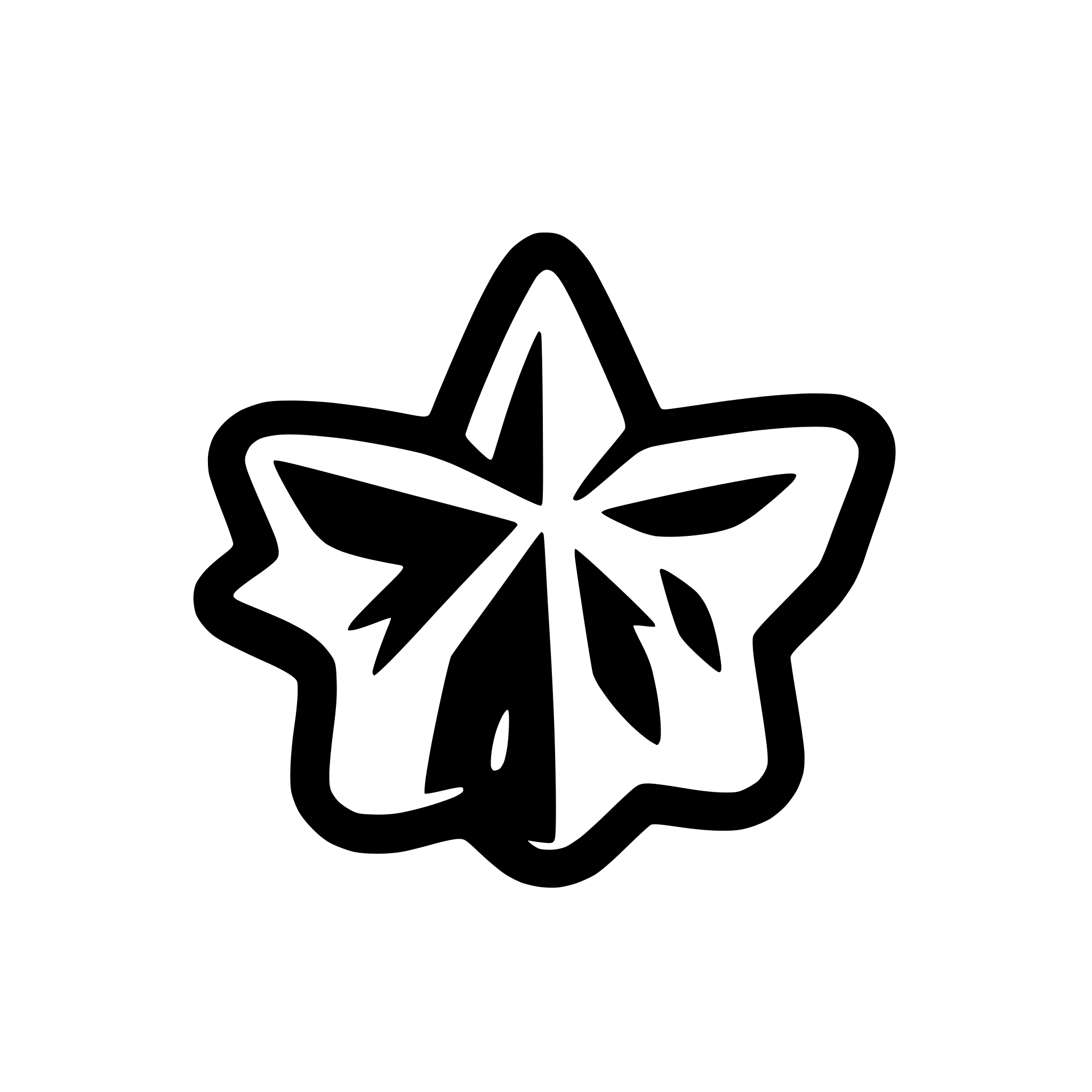 AI-generated SVG of a Star twinkle thin lines radial pattern icon