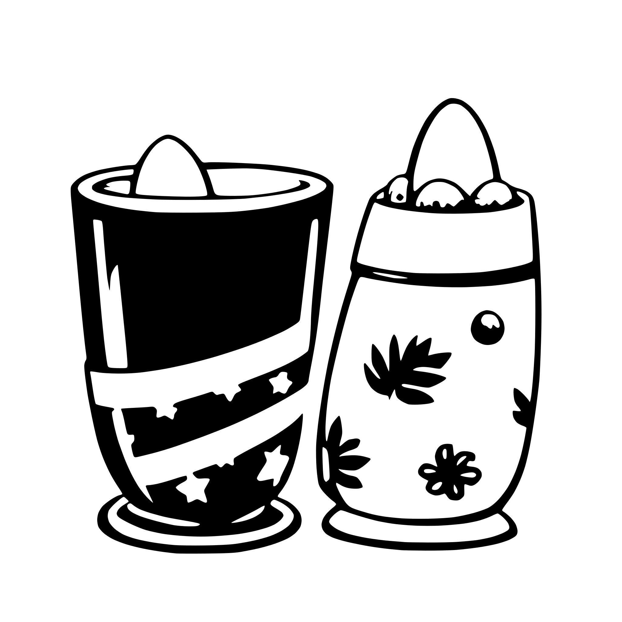 AI-generated SVG of a easter tumbler wrap