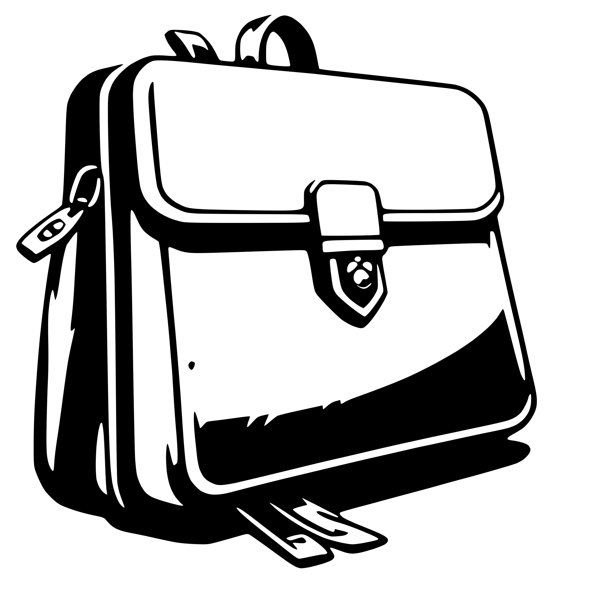 AI-generated SVG of a clutch