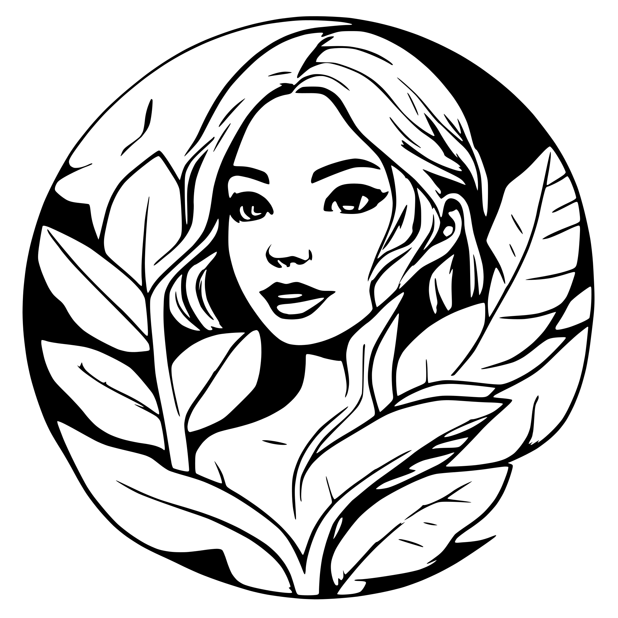 AI-generated SVG of 'Ki Hajar Dewantara'