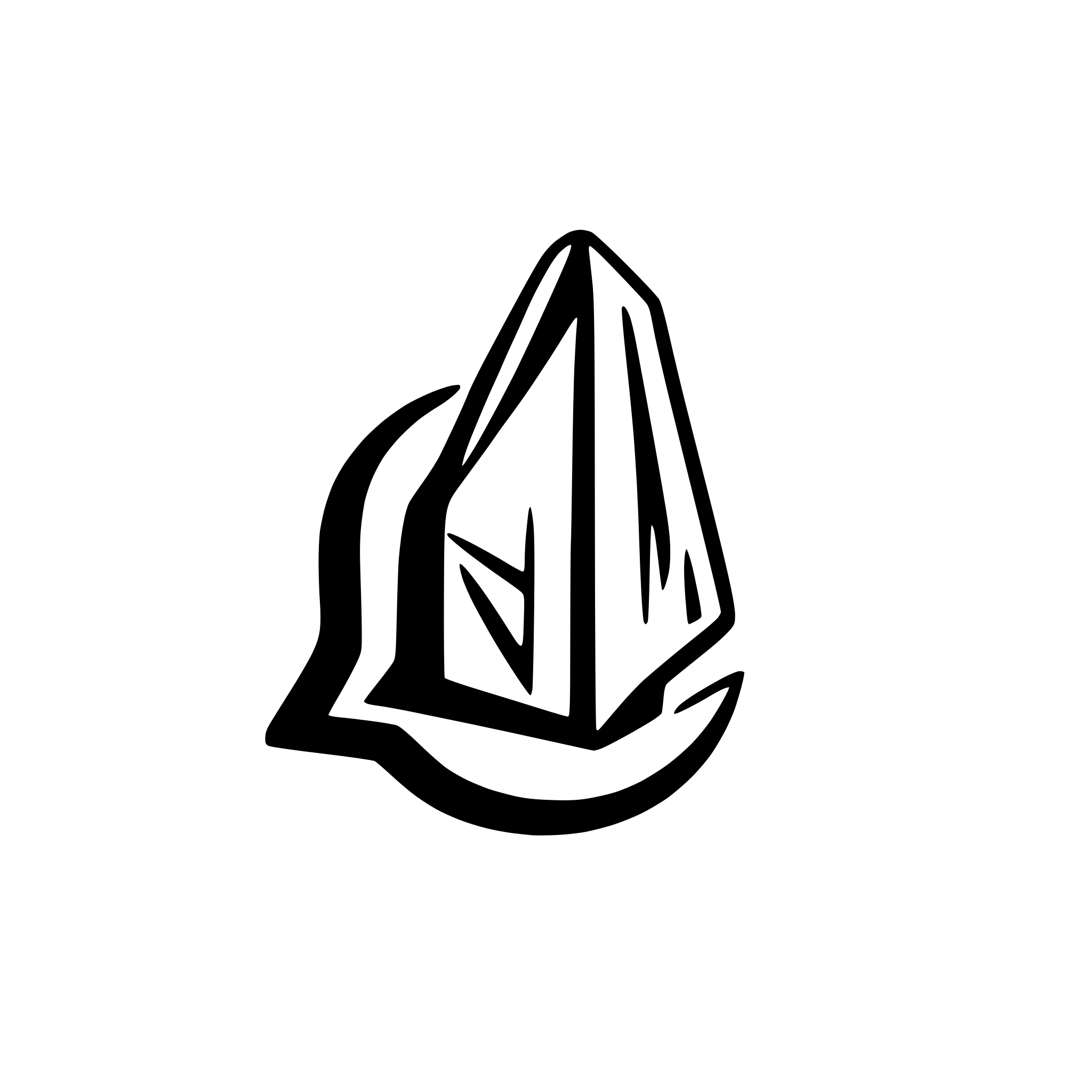 AI-generated SVG of a bullet