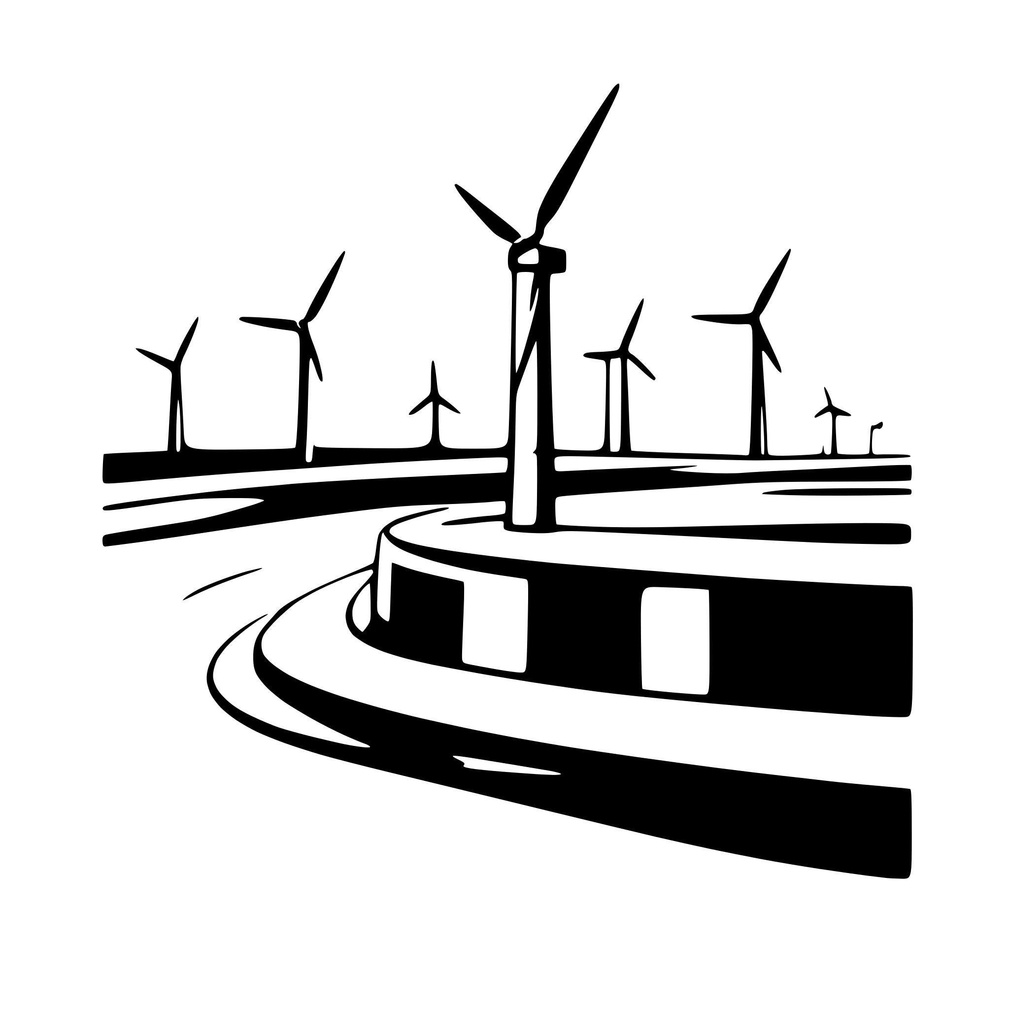 AI-generated SVG of 'offshore wind farm'