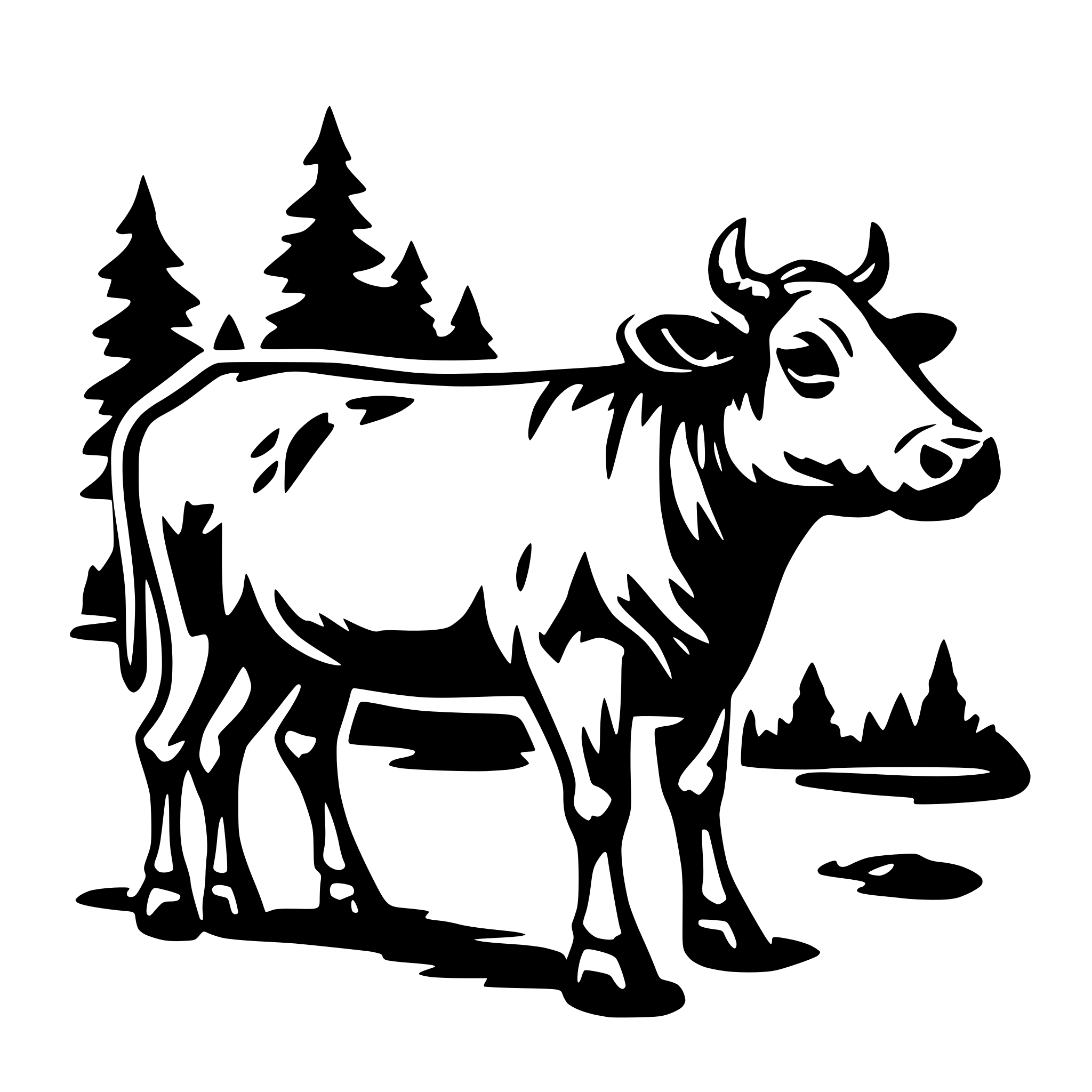 AI-generated SVG of a beef