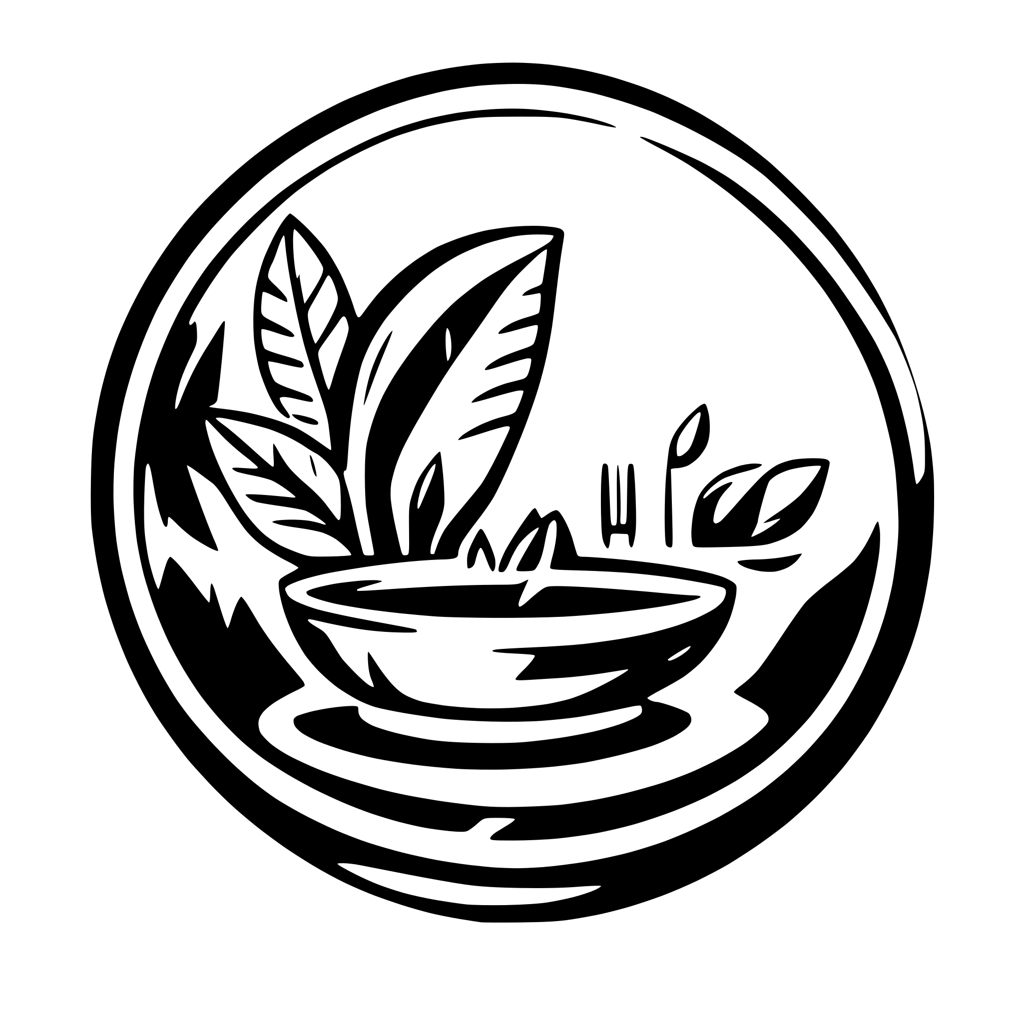 AI-generated SVG of a Ponorogo restaurant logo with a Javanese restaurant