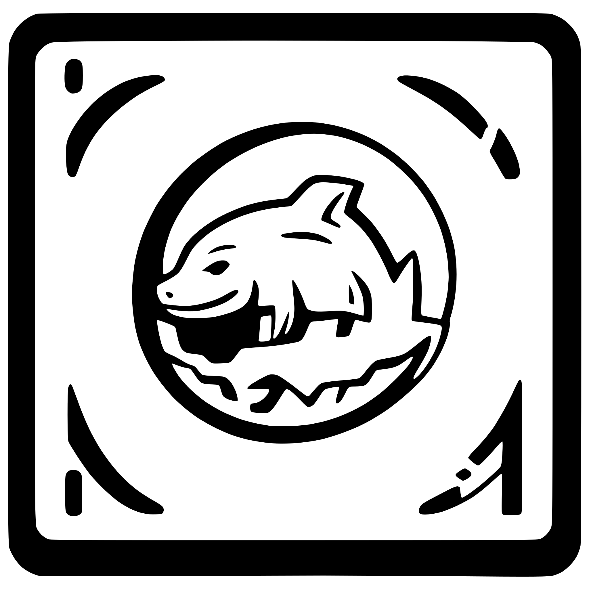 AI-generated SVG of a sea wolf money