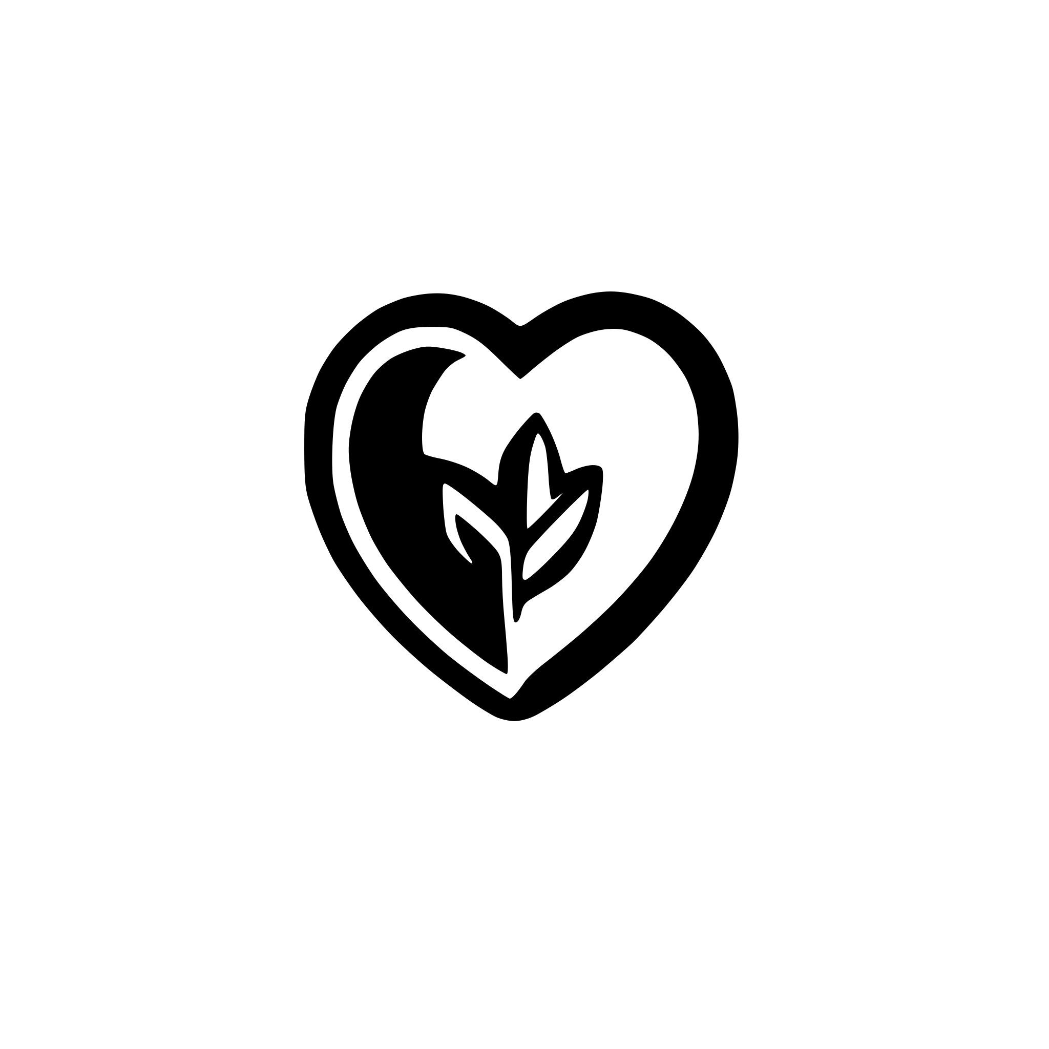 AI-generated SVG of a heart