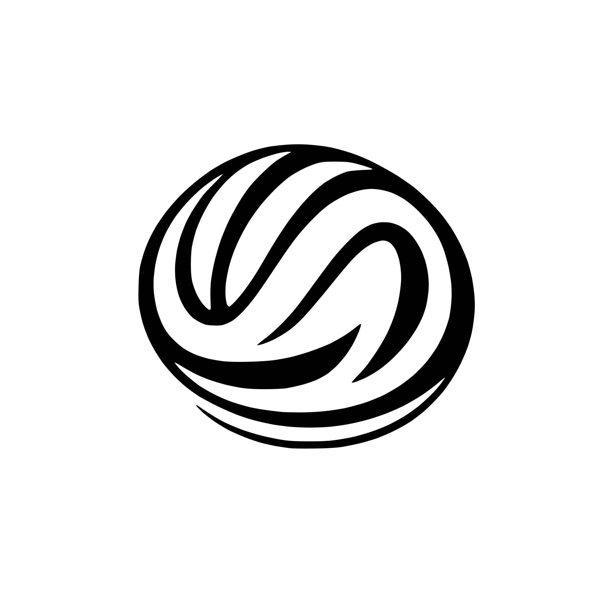 AI-generated SVG of 'stylized infinity symbol with loops'