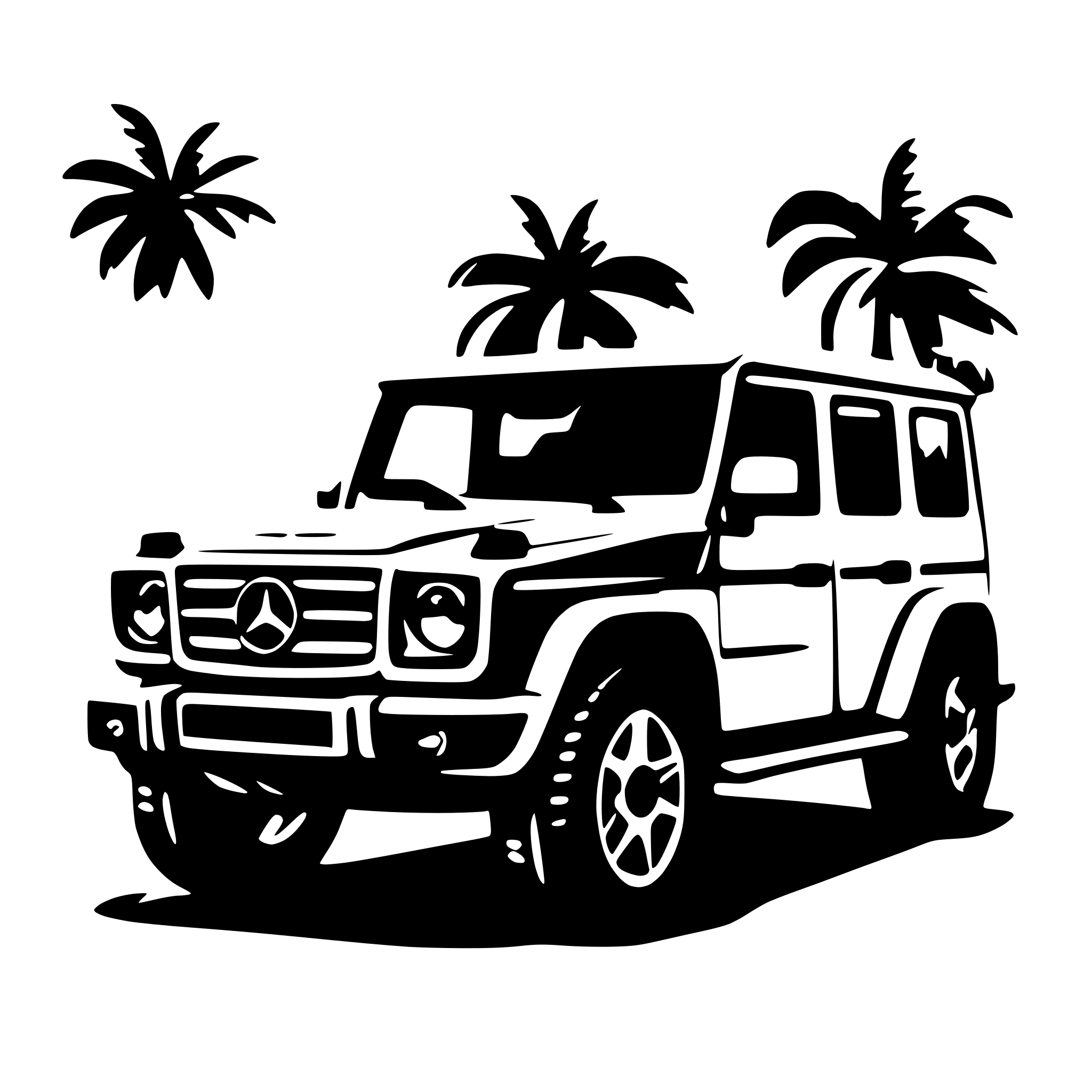 AI-generated SVG of 'Mercedes G Wagon'
