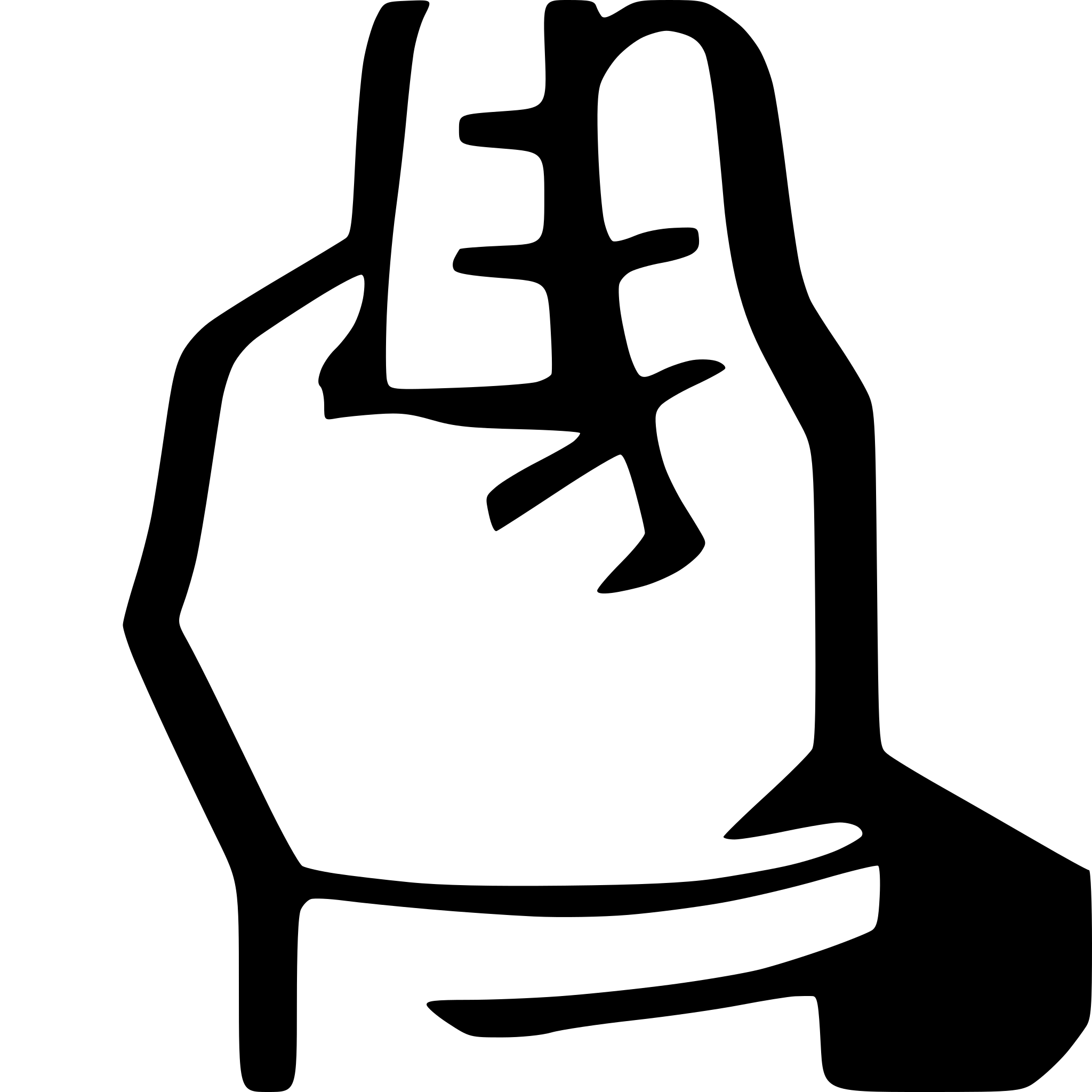AI-generated SVG of a big finger up emoji