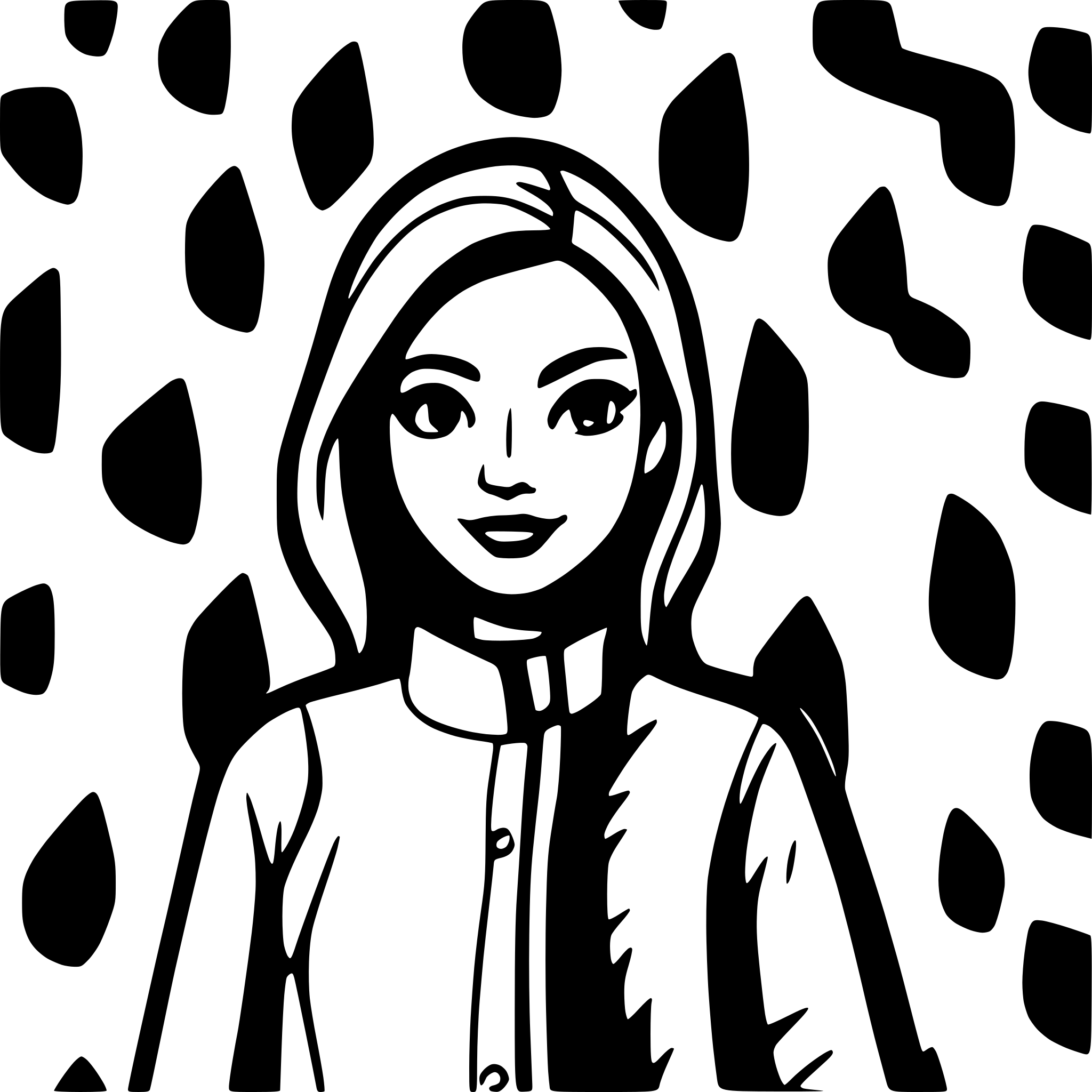 AI-generated SVG of a Eine frau die auf einer mauer feudig tantzt