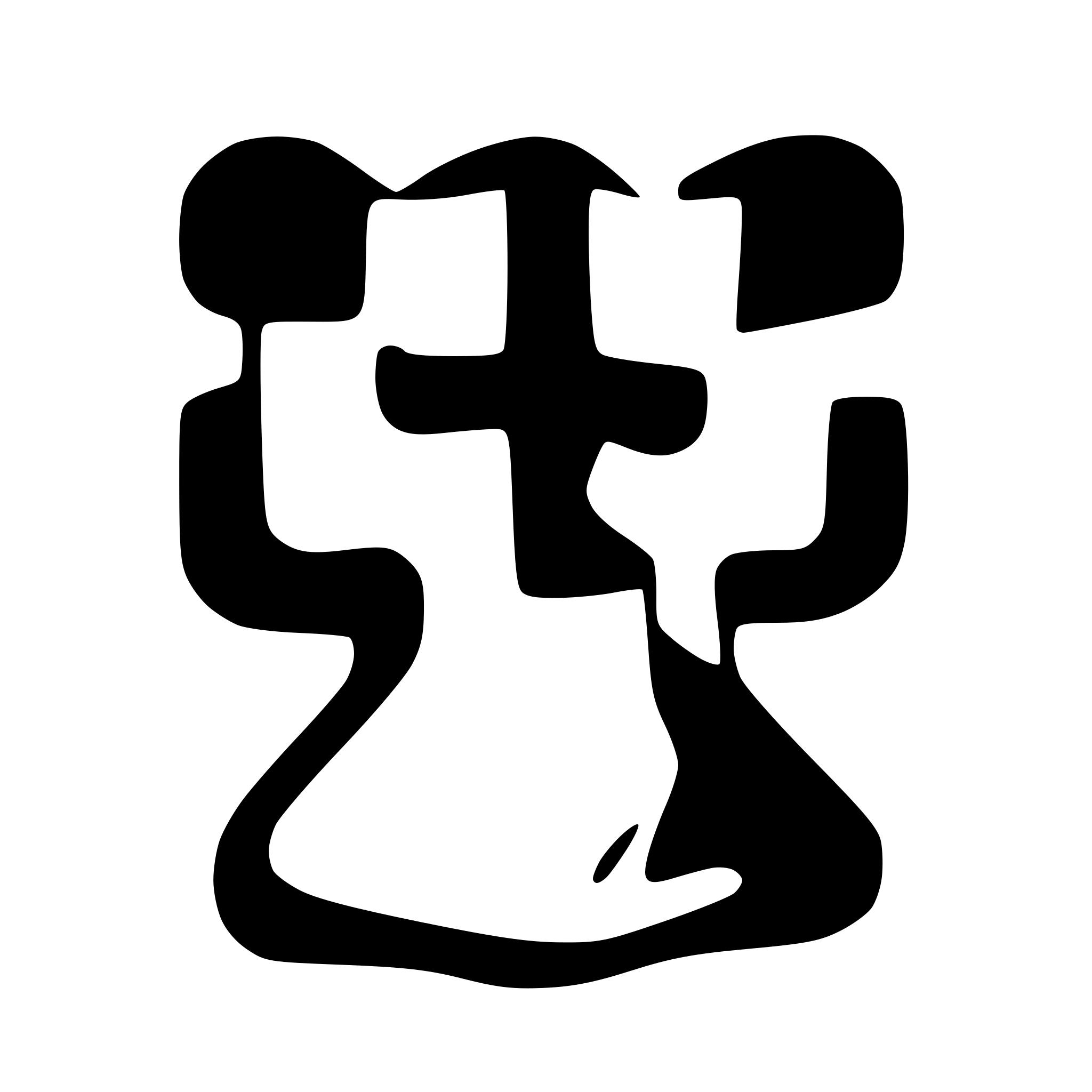 AI-generated SVG of a light bulb made of two puzzle pieces