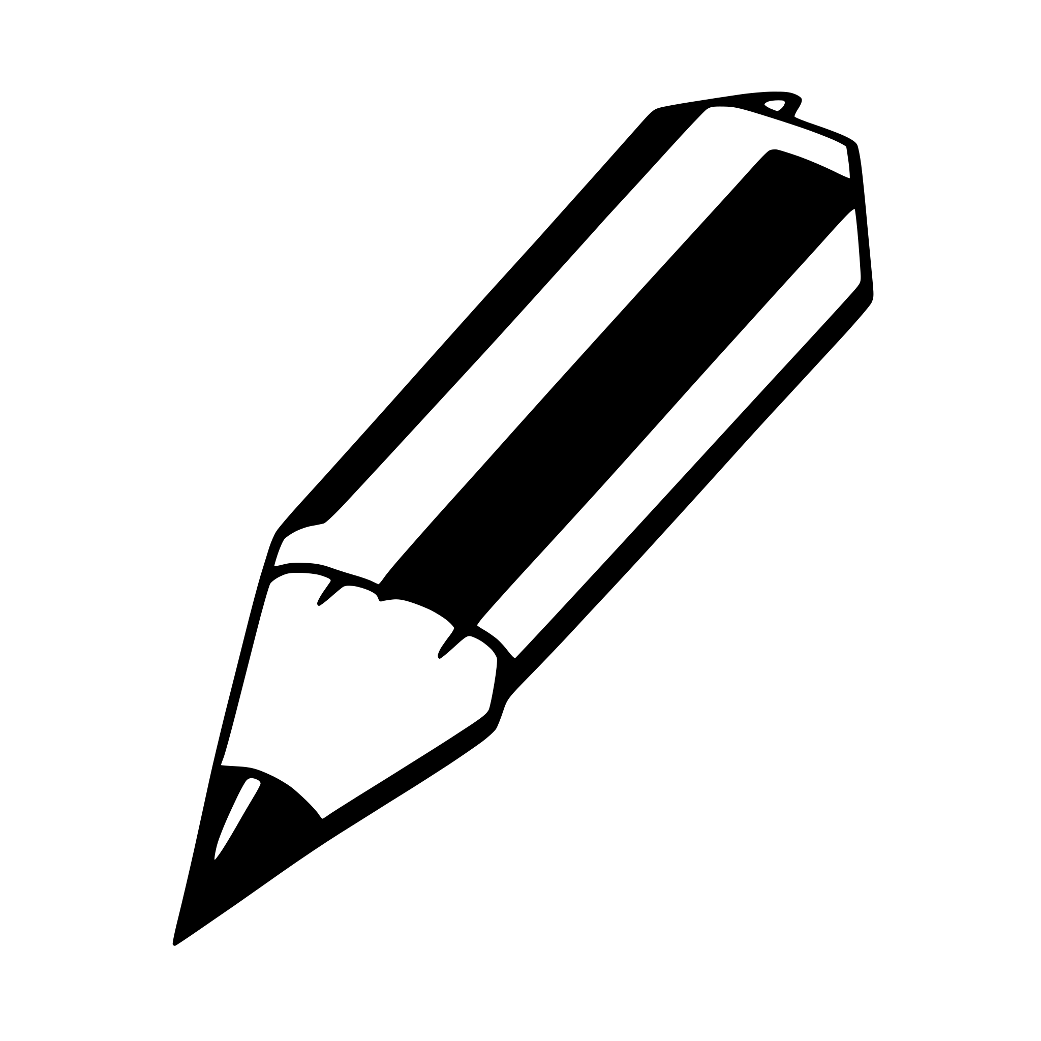 AI-generated SVG of a pencil