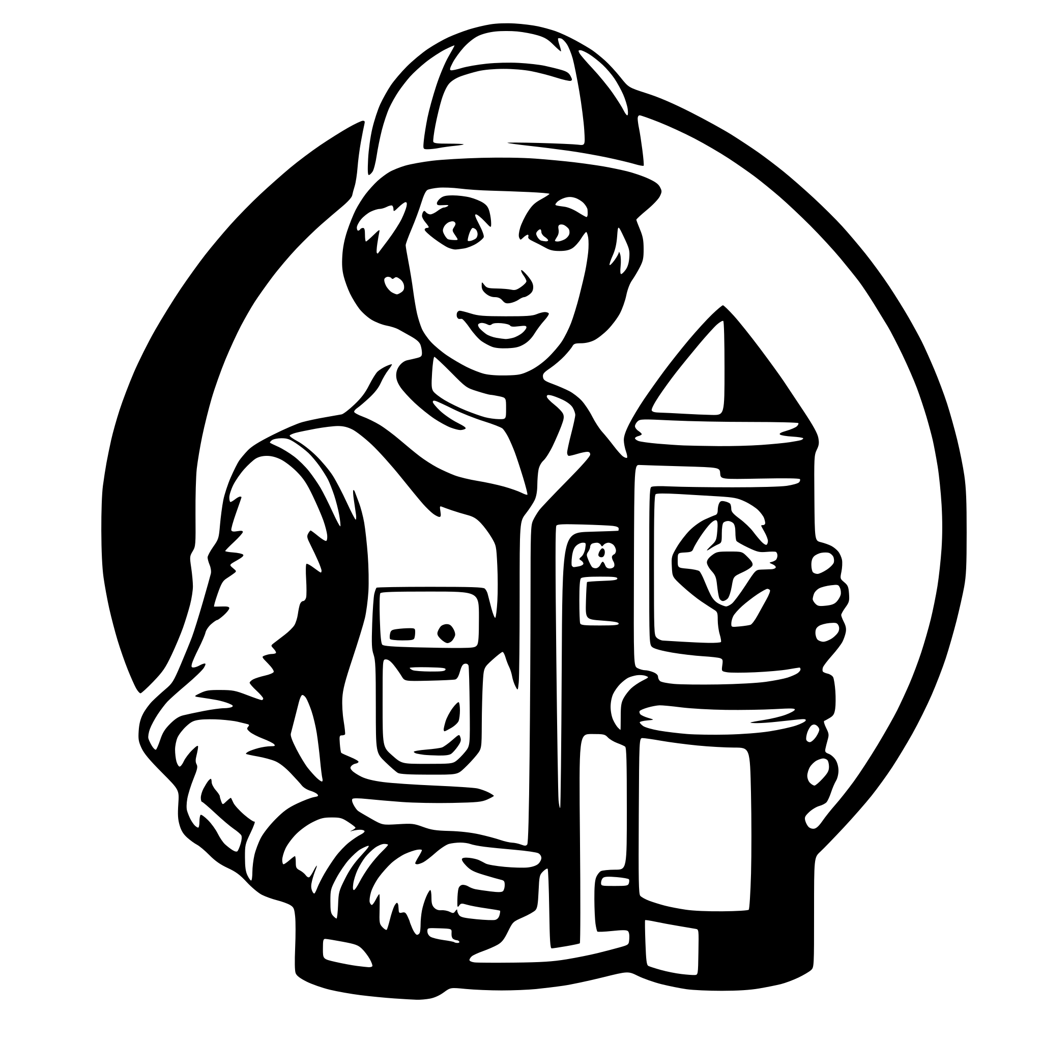 AI-generated SVG of a Safety First - ALWAYS