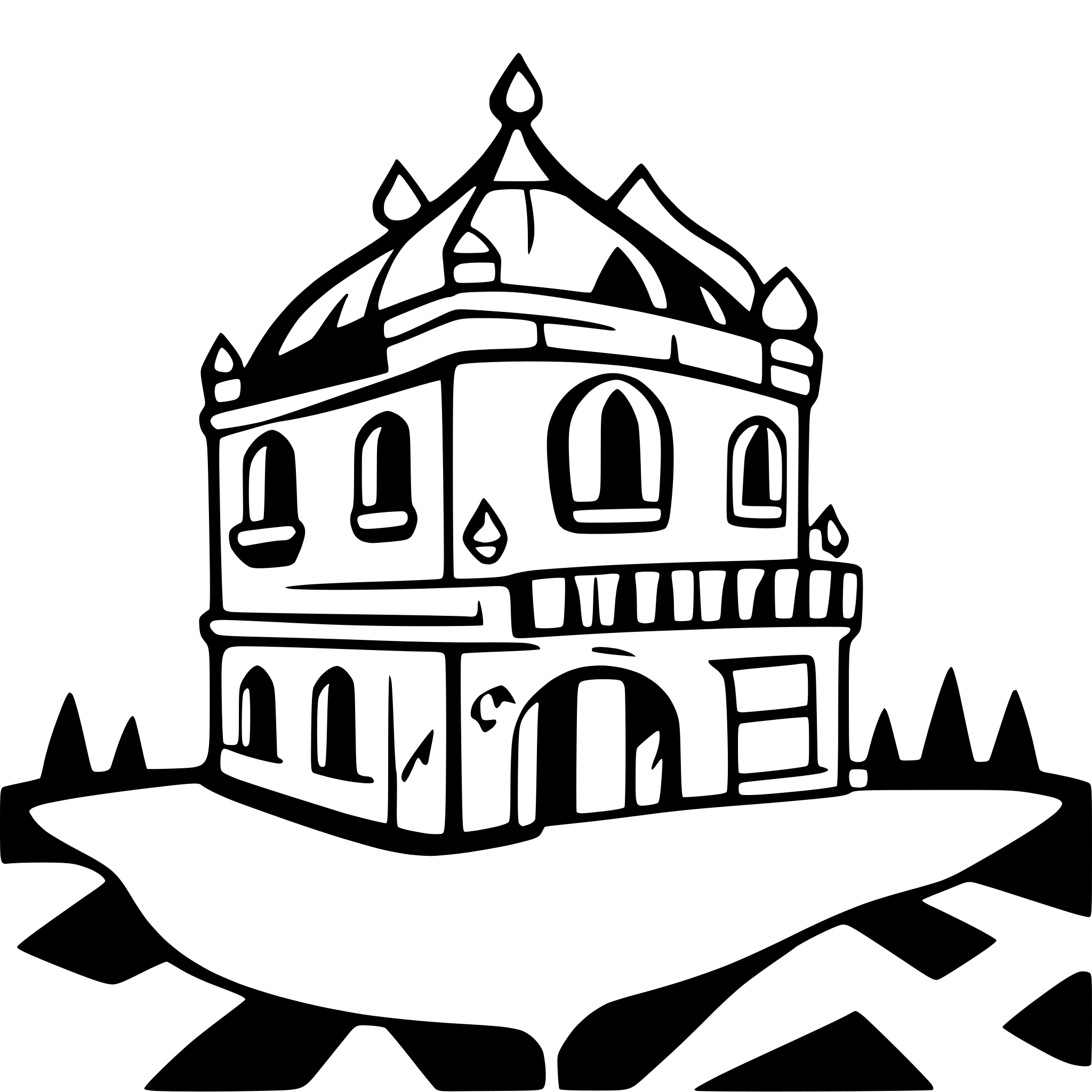 AI-generated SVG of a Dream Palace: Luxury that Reflects Your Personality" in vibrant and lively colors, with golden accents to add a touch of elegance and sophistication.