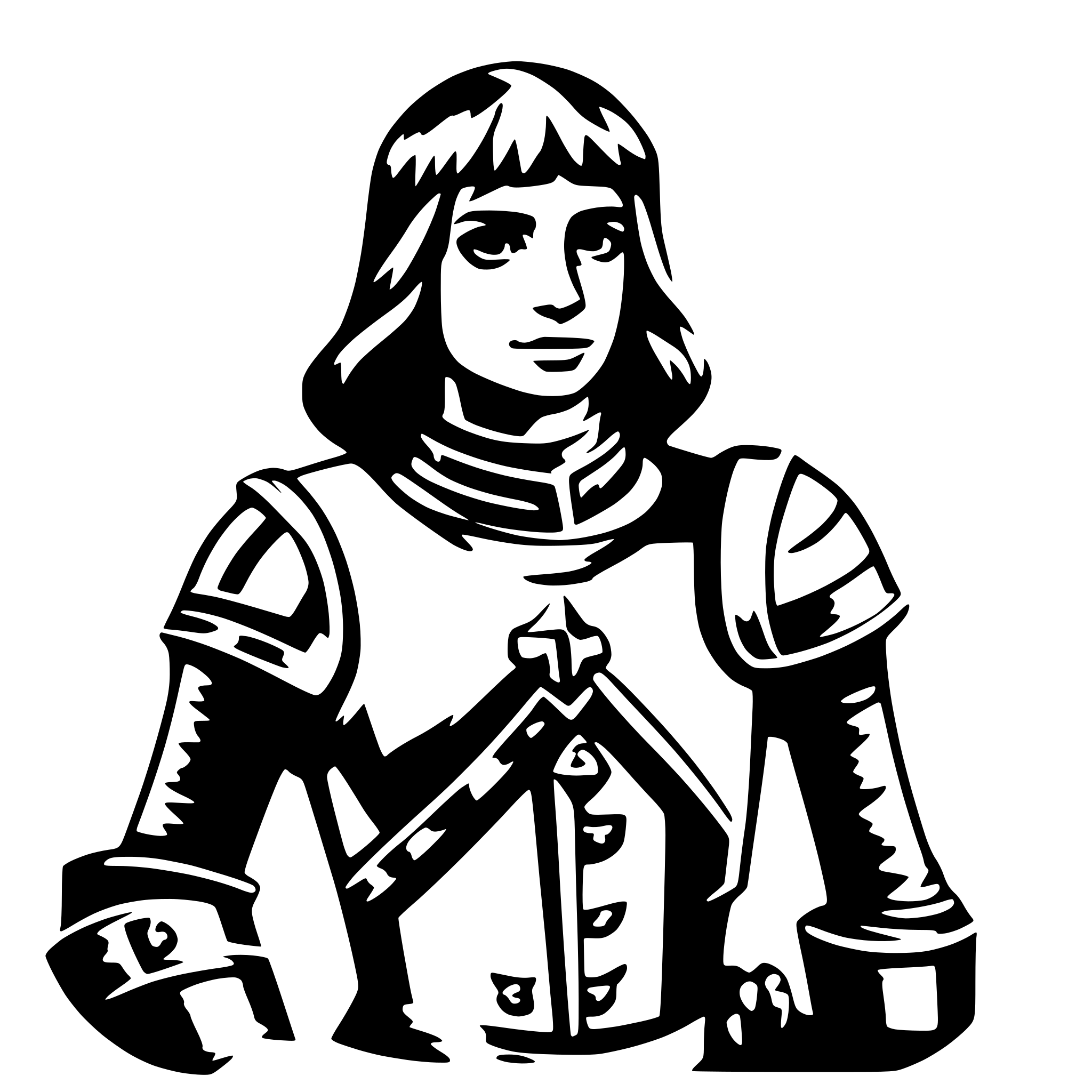 AI-generated SVG of 'Ritter'